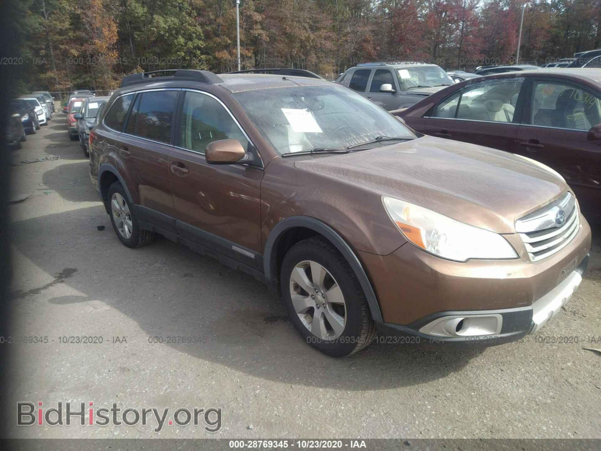 Фотография 4S4BRBKC8B3315210 - SUBARU OUTBACK 2011