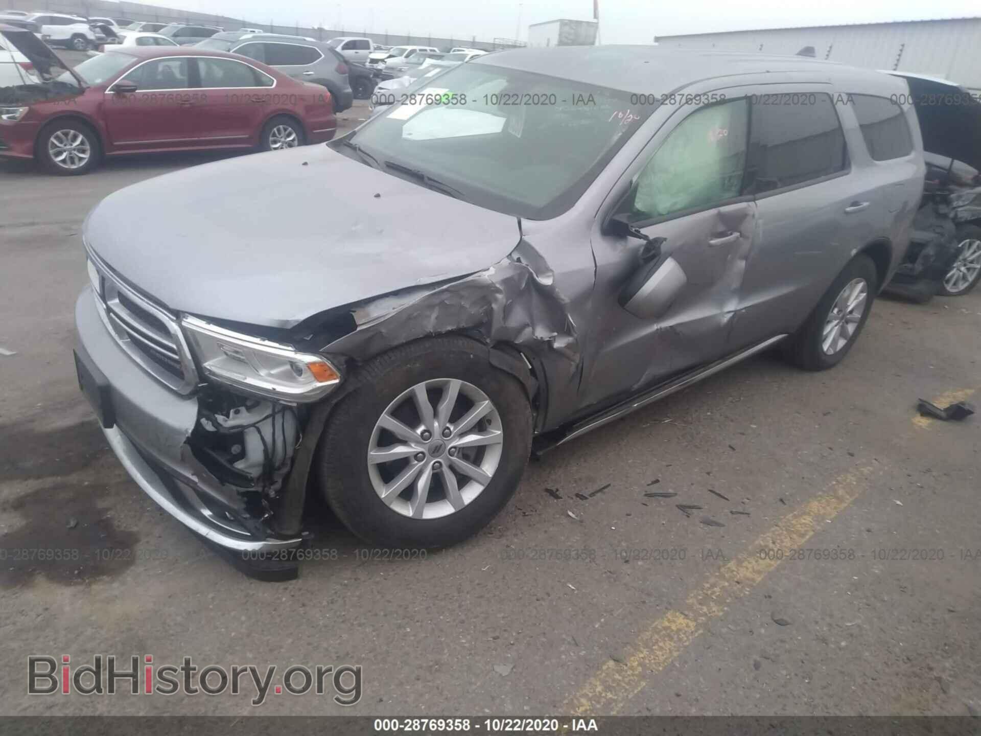 2019 DODGE DURANGO - VIN: 1C4RDJAG9KC685467 - Photo 2