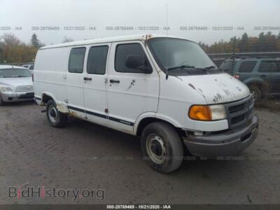 2001 Dodge RAM VAN Conversion, white — VIN 2B7JB21Y61K521996, IAAI