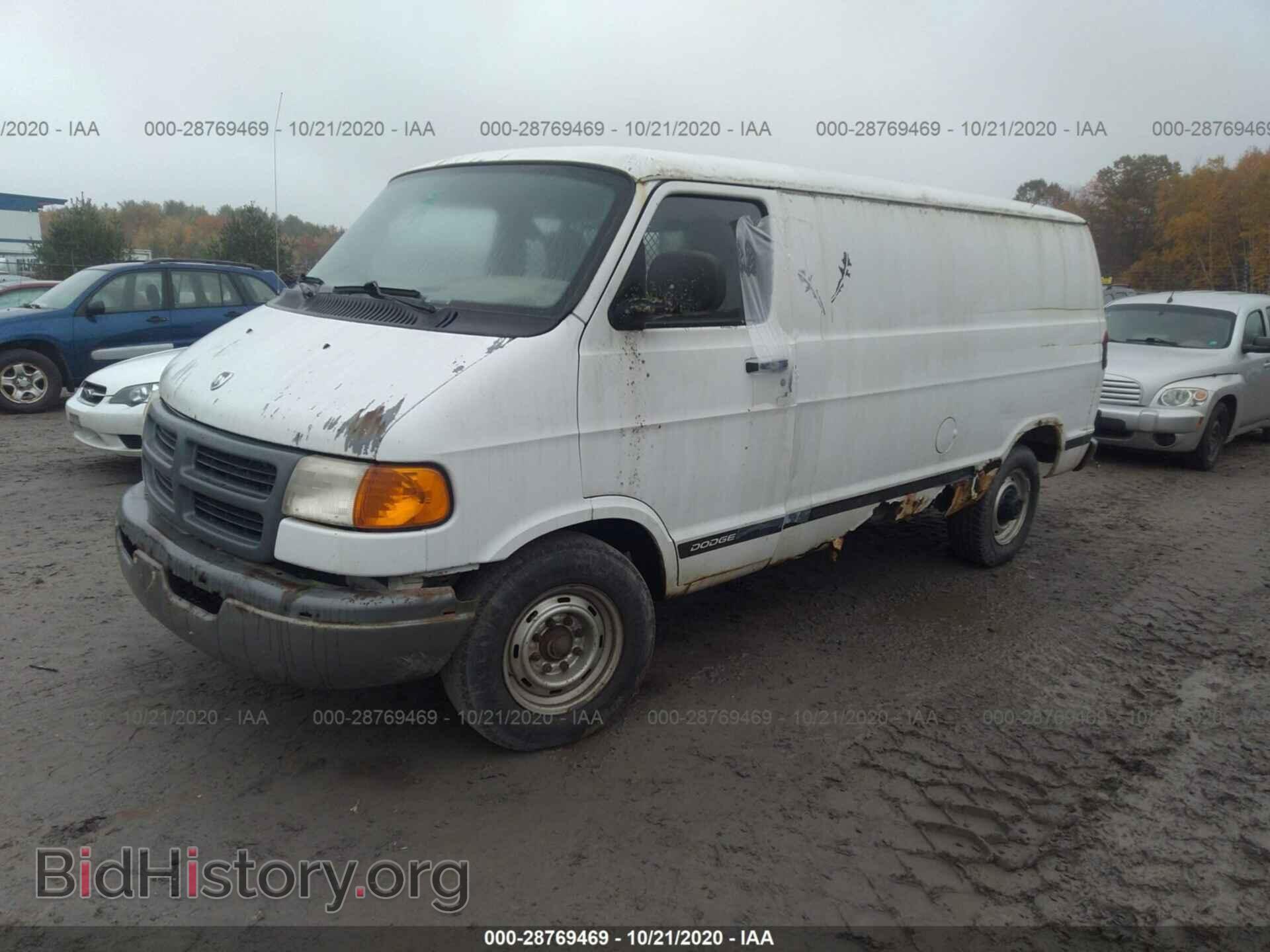 2001 DODGE RAM VAN - VIN: 2B7JB21Y61K521996 - Фото 2