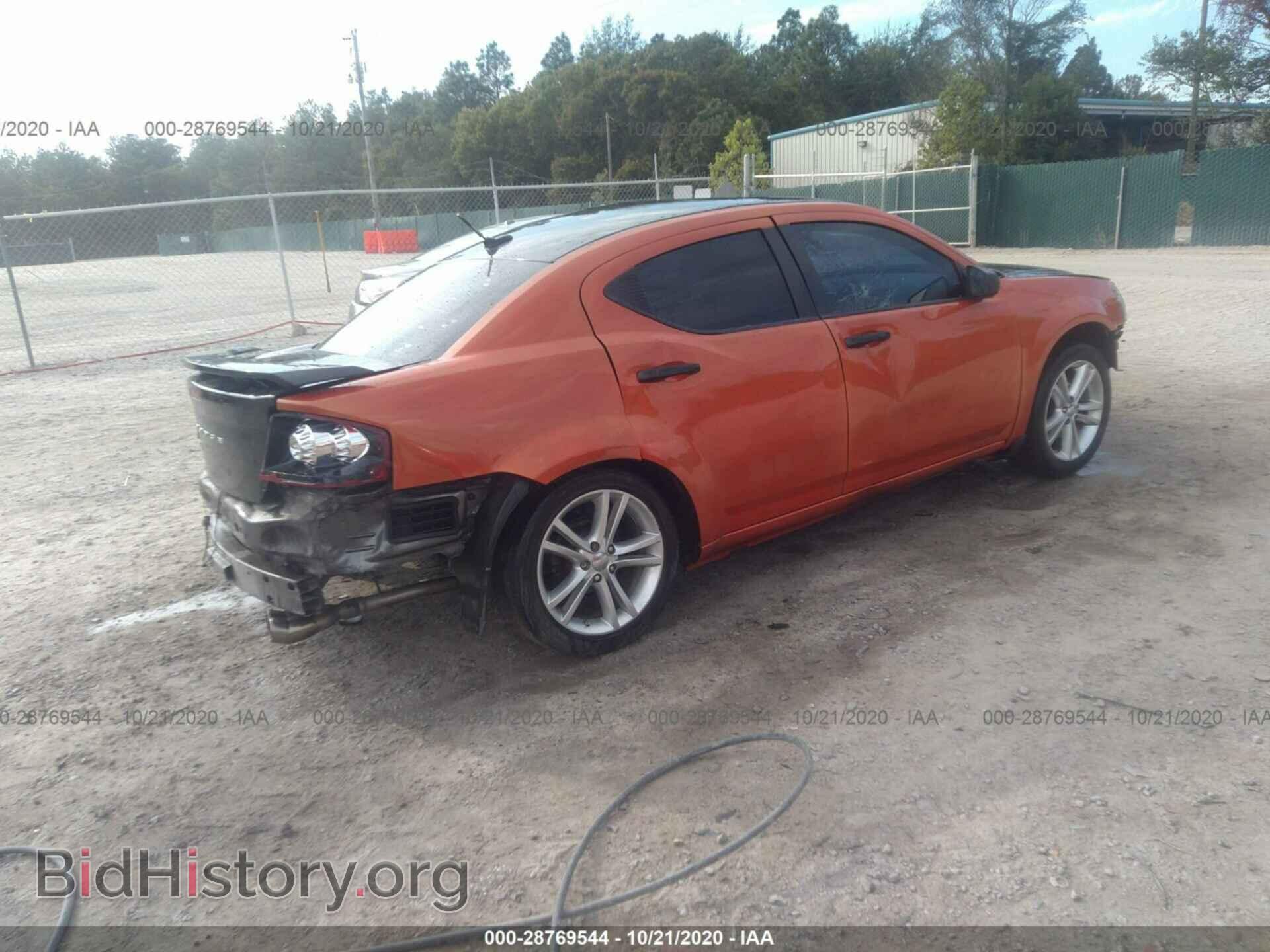 2013 DODGE AVENGER - VIN: 1C3CDZAG9DN504996 - Фото 4