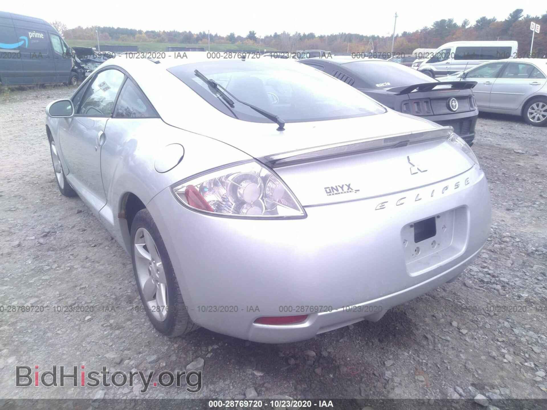 2006 MITSUBISHI ECLIPSE - VIN: 4A3AK24FX6E003375 - Фото 3