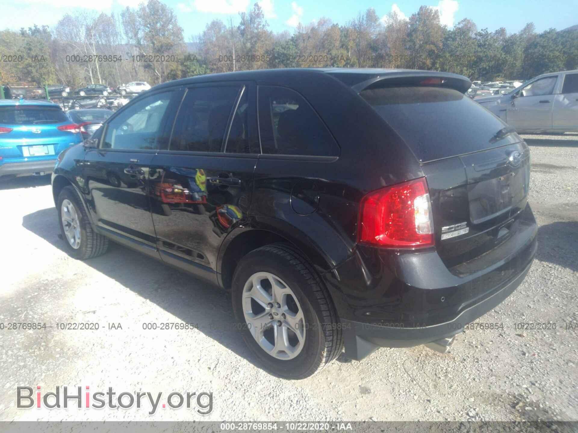 2013 FORD EDGE - VIN: 2FMDK4JC2DBE31421 - Photo 3