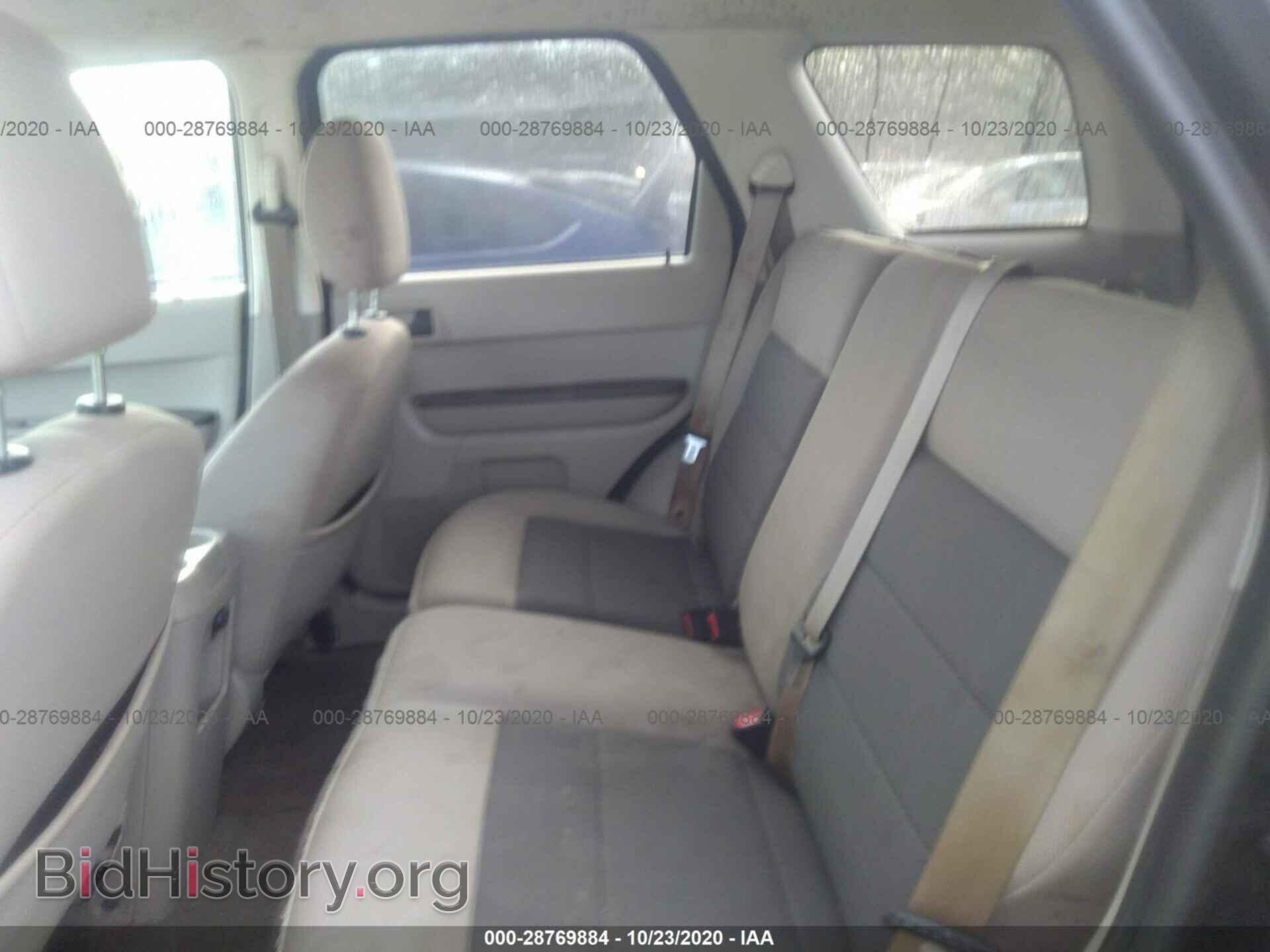 2008 FORD ESCAPE - VIN: 1FMCU03Z38KB53320 - Фото 8