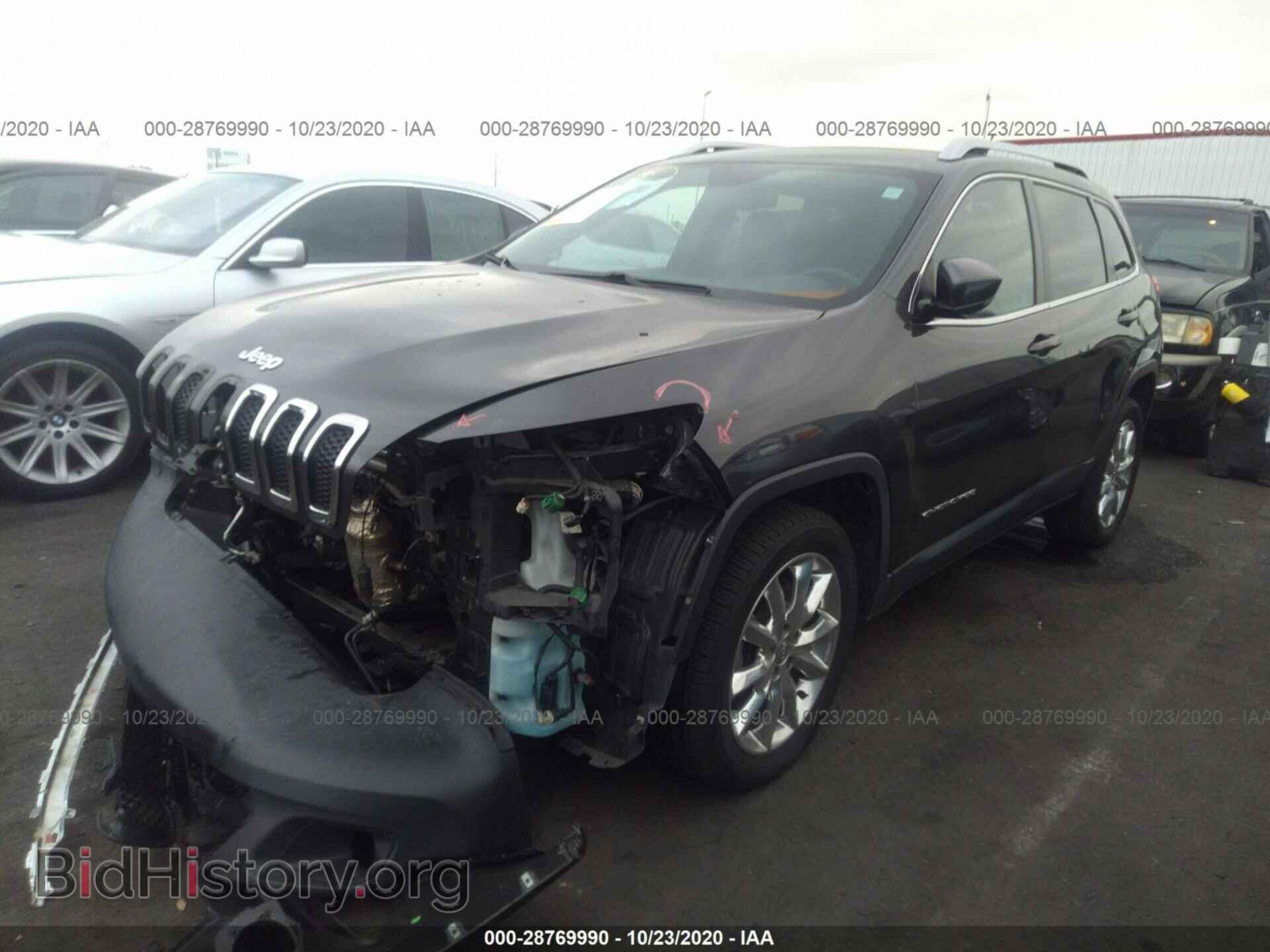 2014 JEEP CHEROKEE - VIN: 1C4PJLDS6EW262134 - Фото 2