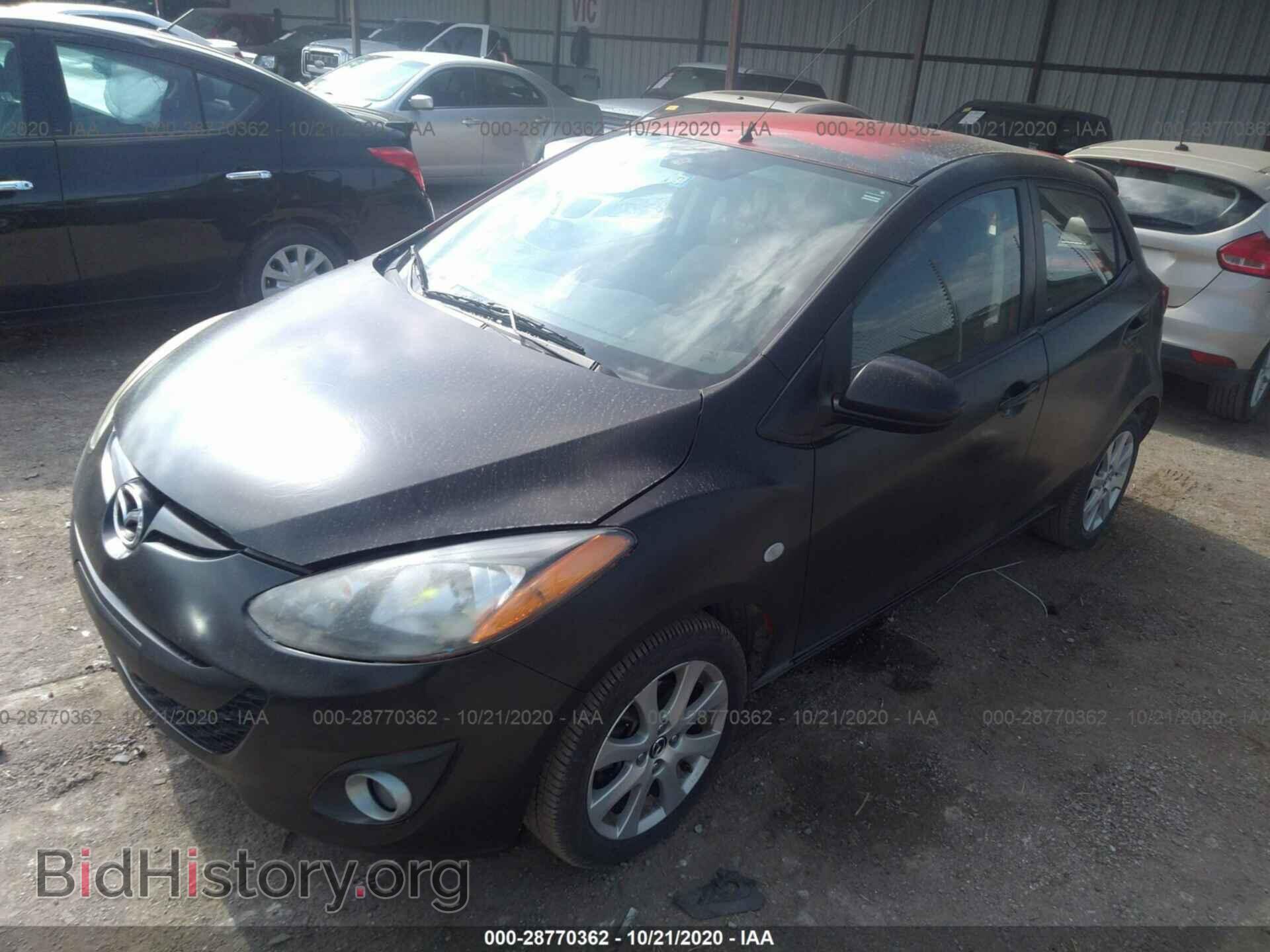 2013 MAZDA MAZDA2 - VIN: JM1DE1LY4D0158325 - Фото 2