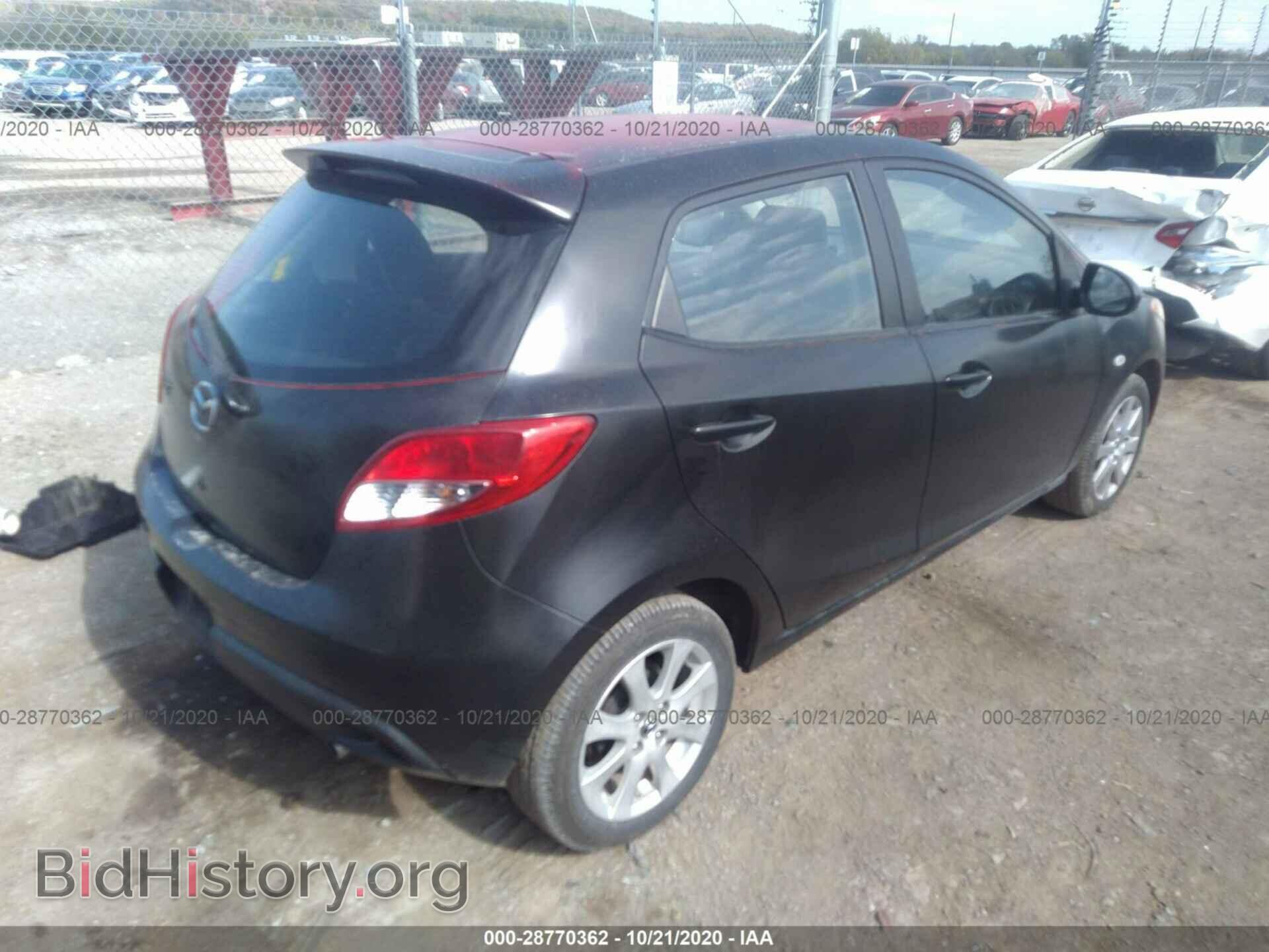 2013 MAZDA MAZDA2 - VIN: JM1DE1LY4D0158325 - Фото 4