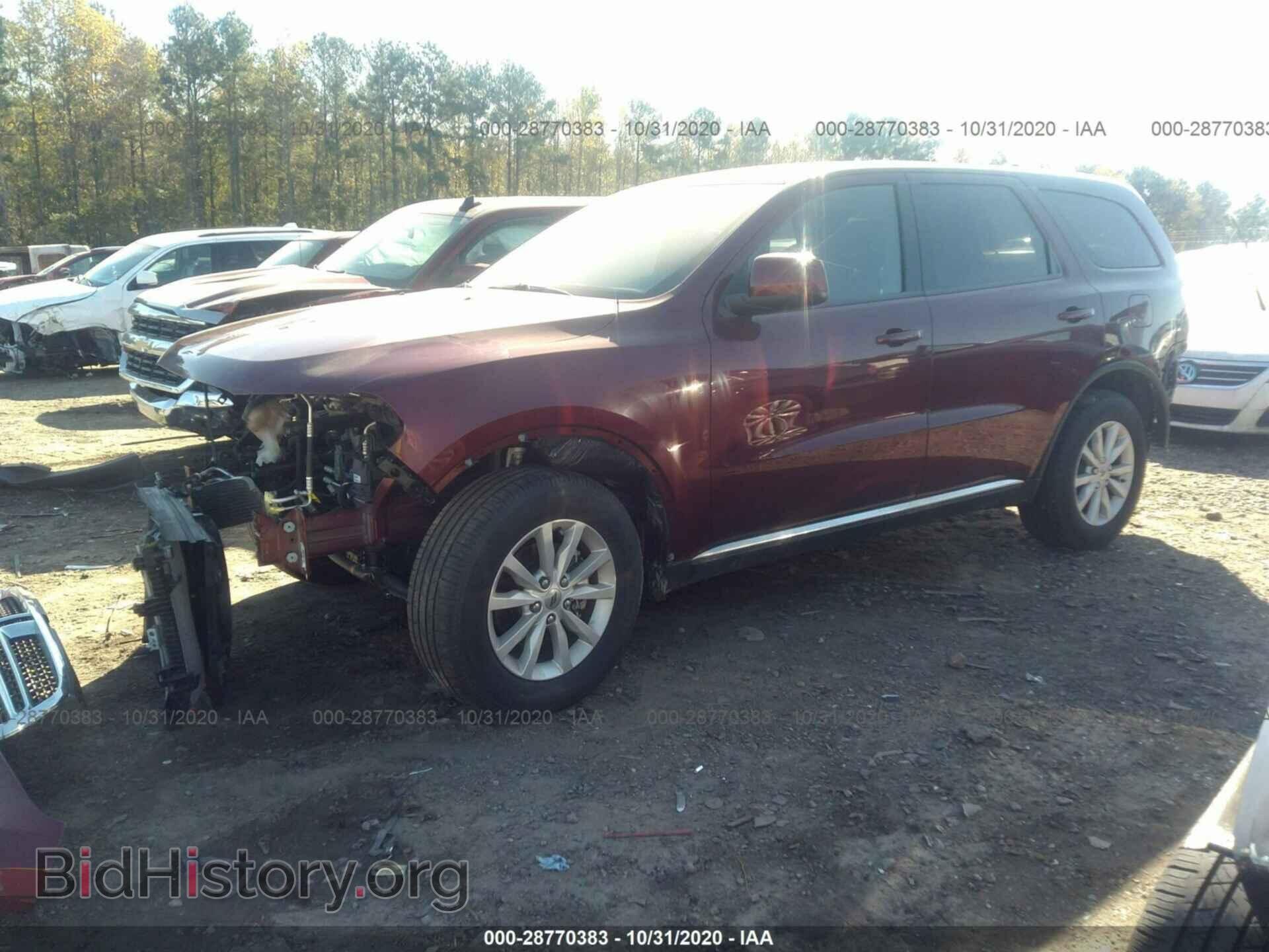 2019 DODGE DURANGO - VIN: 1C4RDJAG5KC799109 - Фото 2