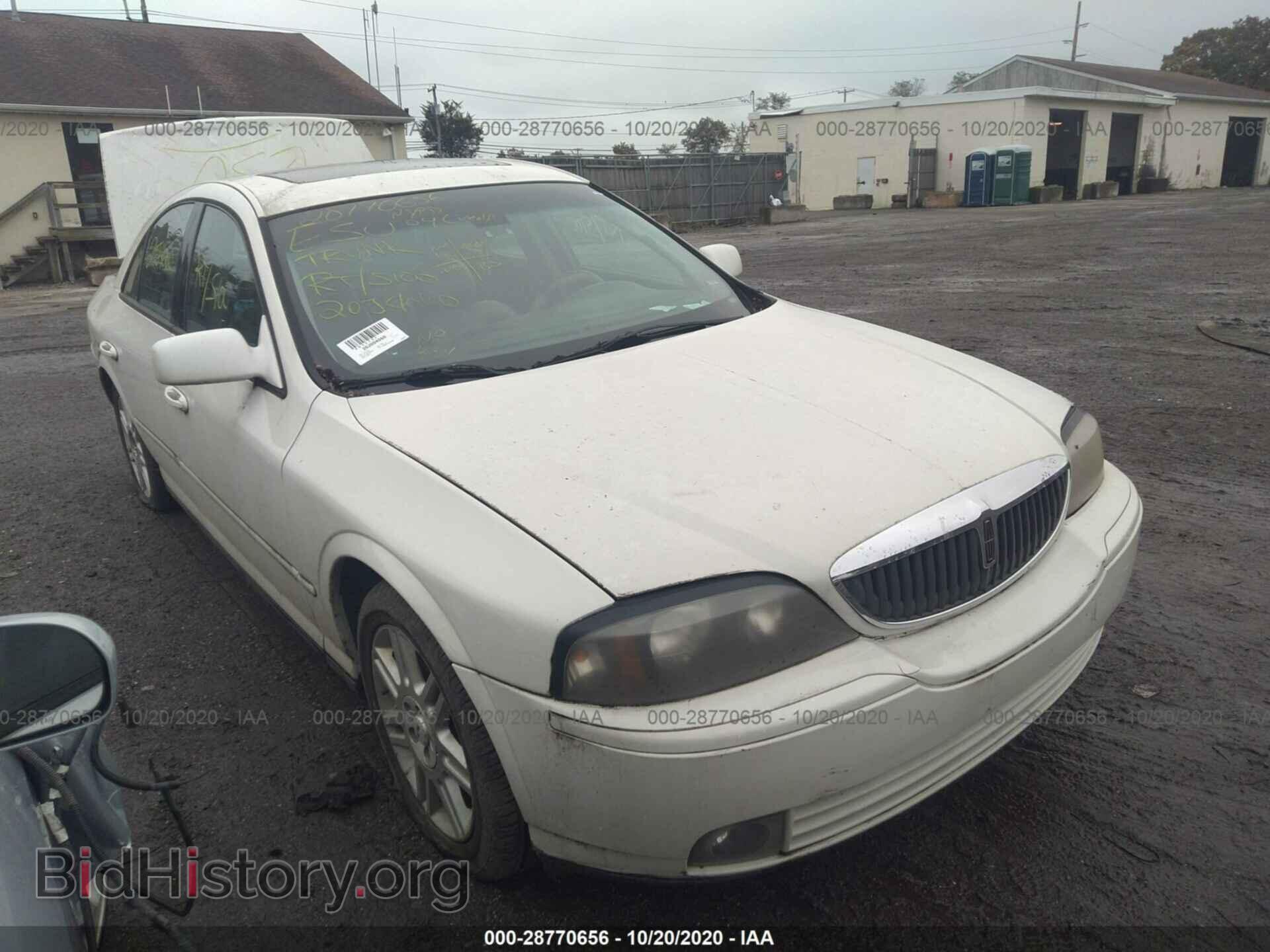 Фотография 1LNHM87AX4Y673580 - LINCOLN LS 2004