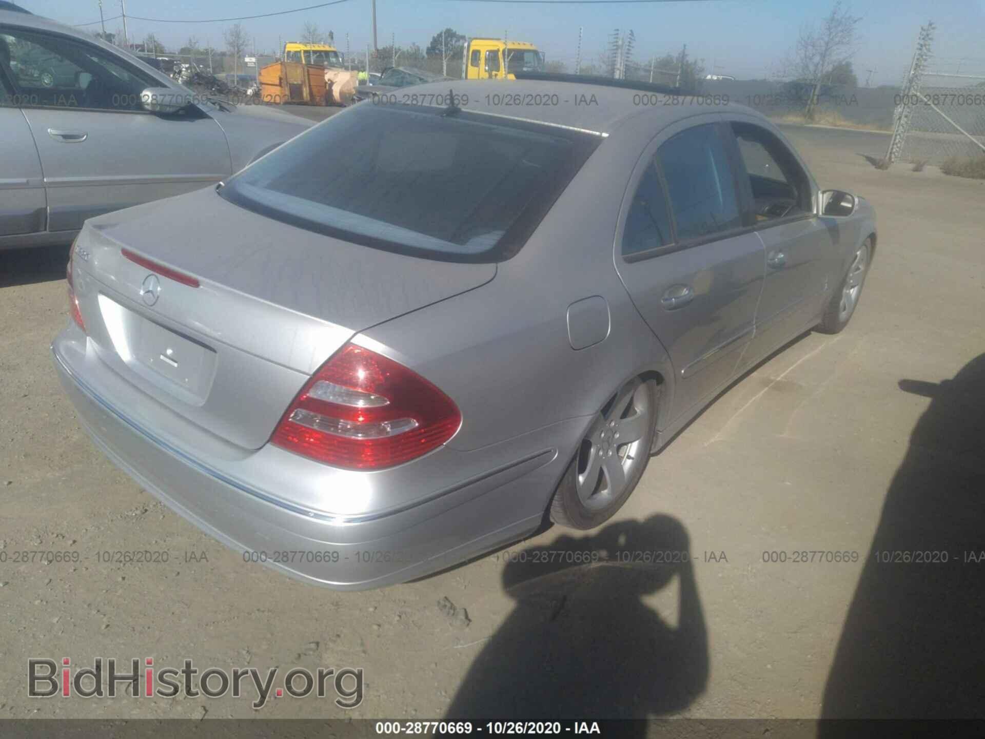 2005 MERCEDES-BENZ E-CLASS - VIN: WDBUF65J45A641415 - Фото 4