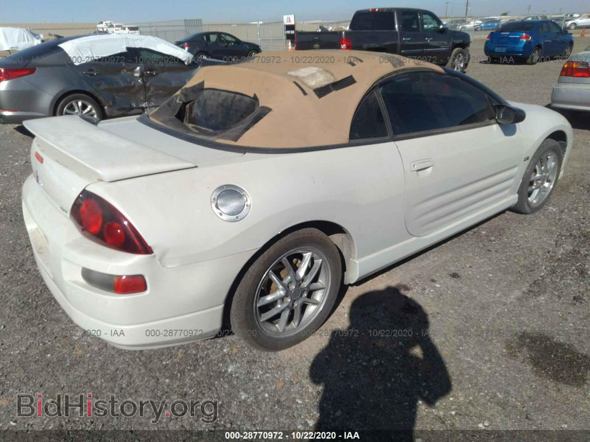2001 MITSUBISHI ECLIPSE - VIN: 4A3AE55H61E005755 - Photo 4