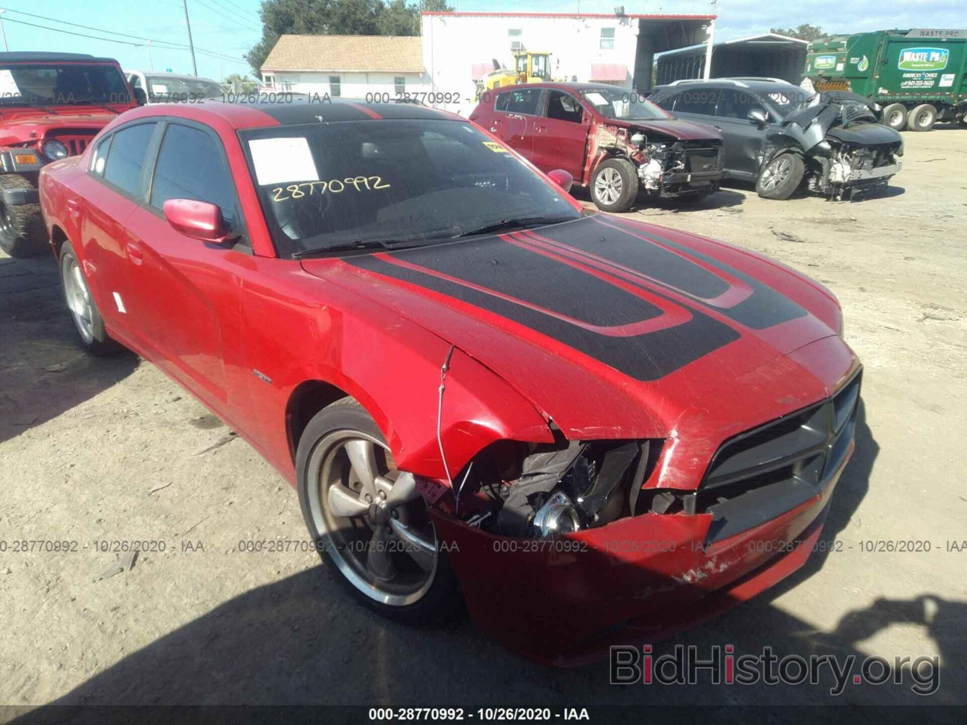Photo 2C3CDXCT9CH106693 - DODGE CHARGER 2012