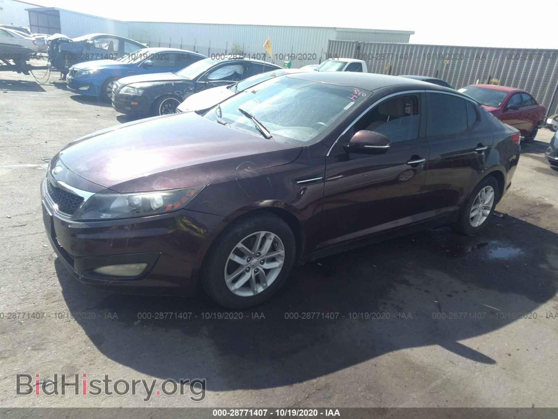2013 KIA OPTIMA - VIN: 5XXGM4A77DG244660 - Фото 2