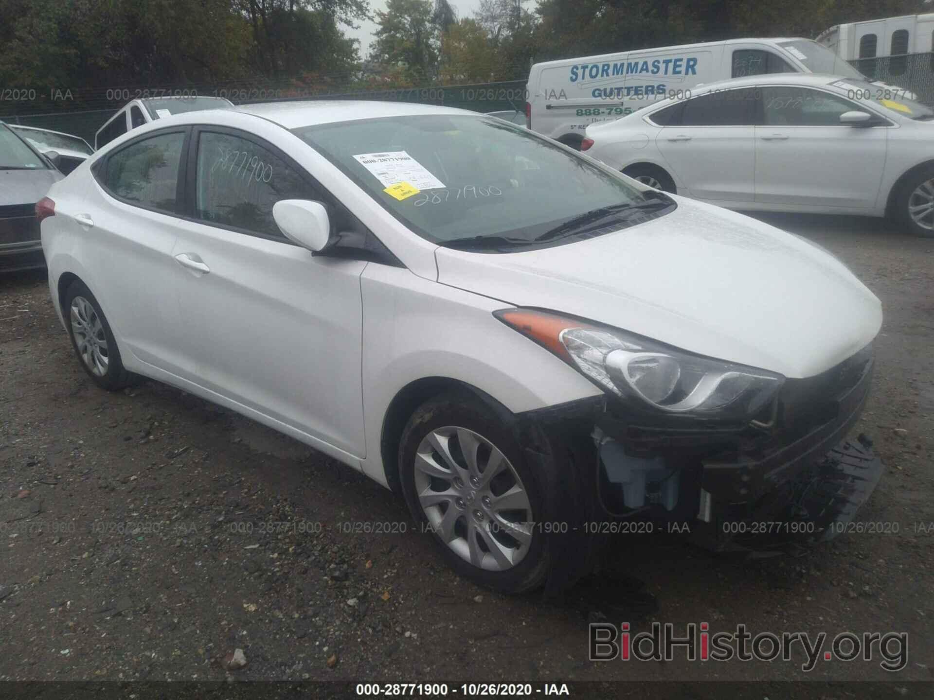 Photo 5NPDH4AE3BH047654 - HYUNDAI ELANTRA 2011