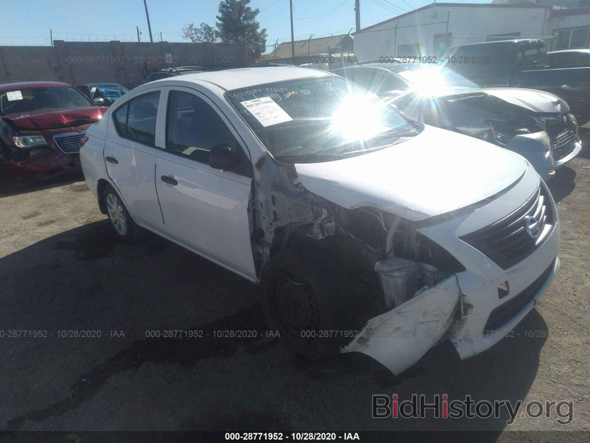 Photo 3N1CN7APXEL860830 - NISSAN VERSA 2014