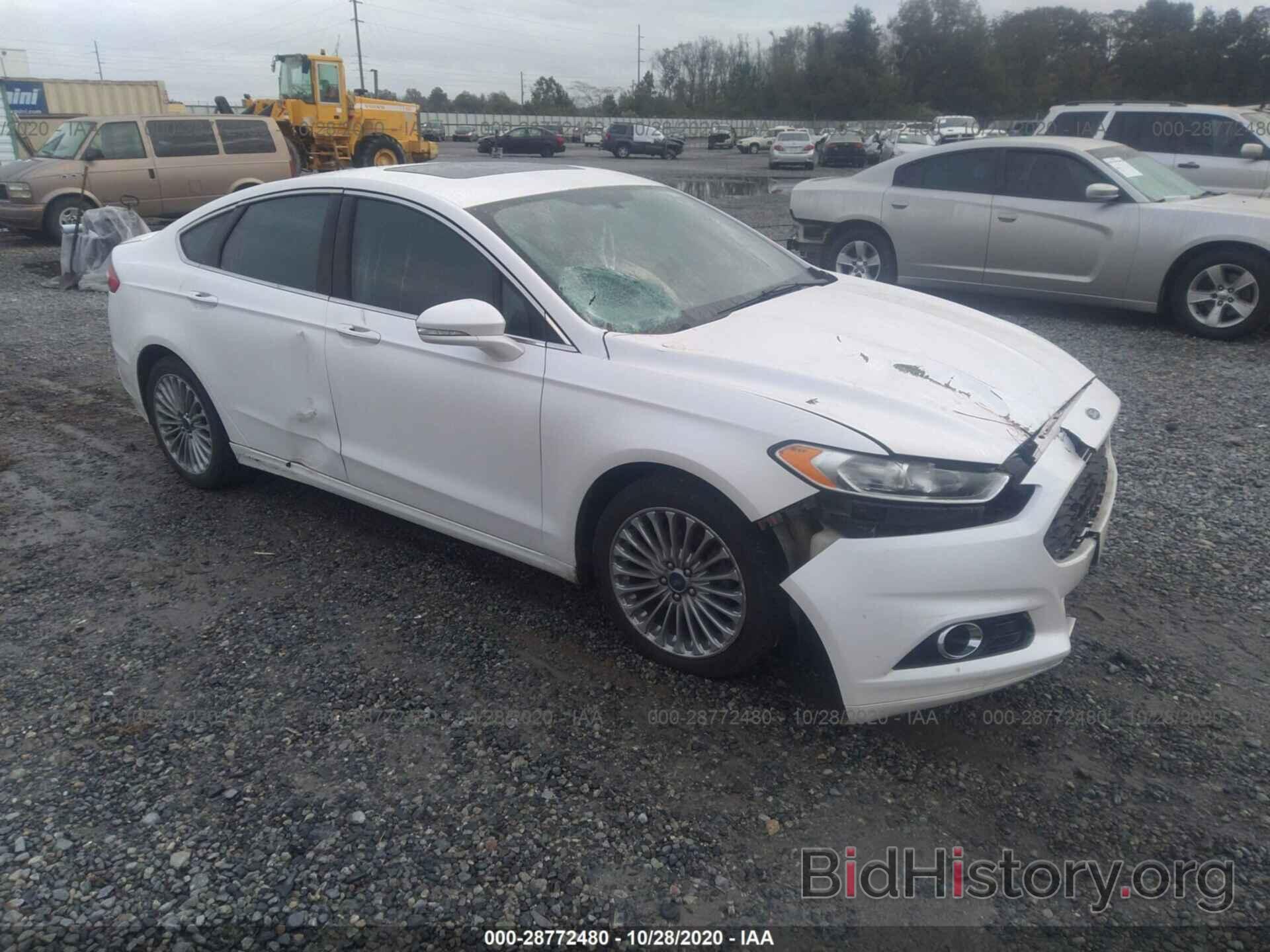 Photo 3FA6P0K97ER127486 - FORD FUSION 2014