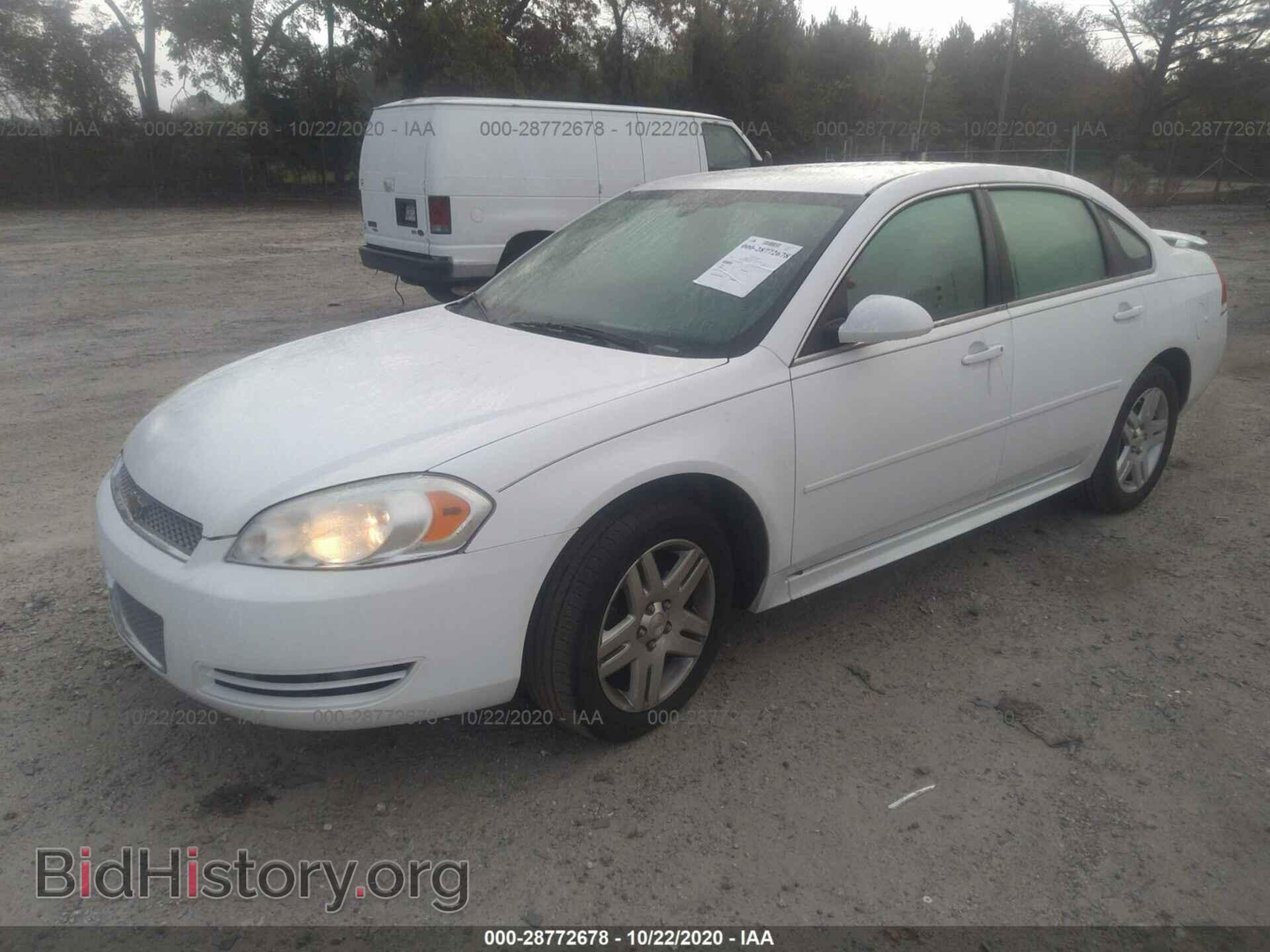 2012 CHEVROLET IMPALA - VIN: 2G1WG5E38C1102055 - Фото 2