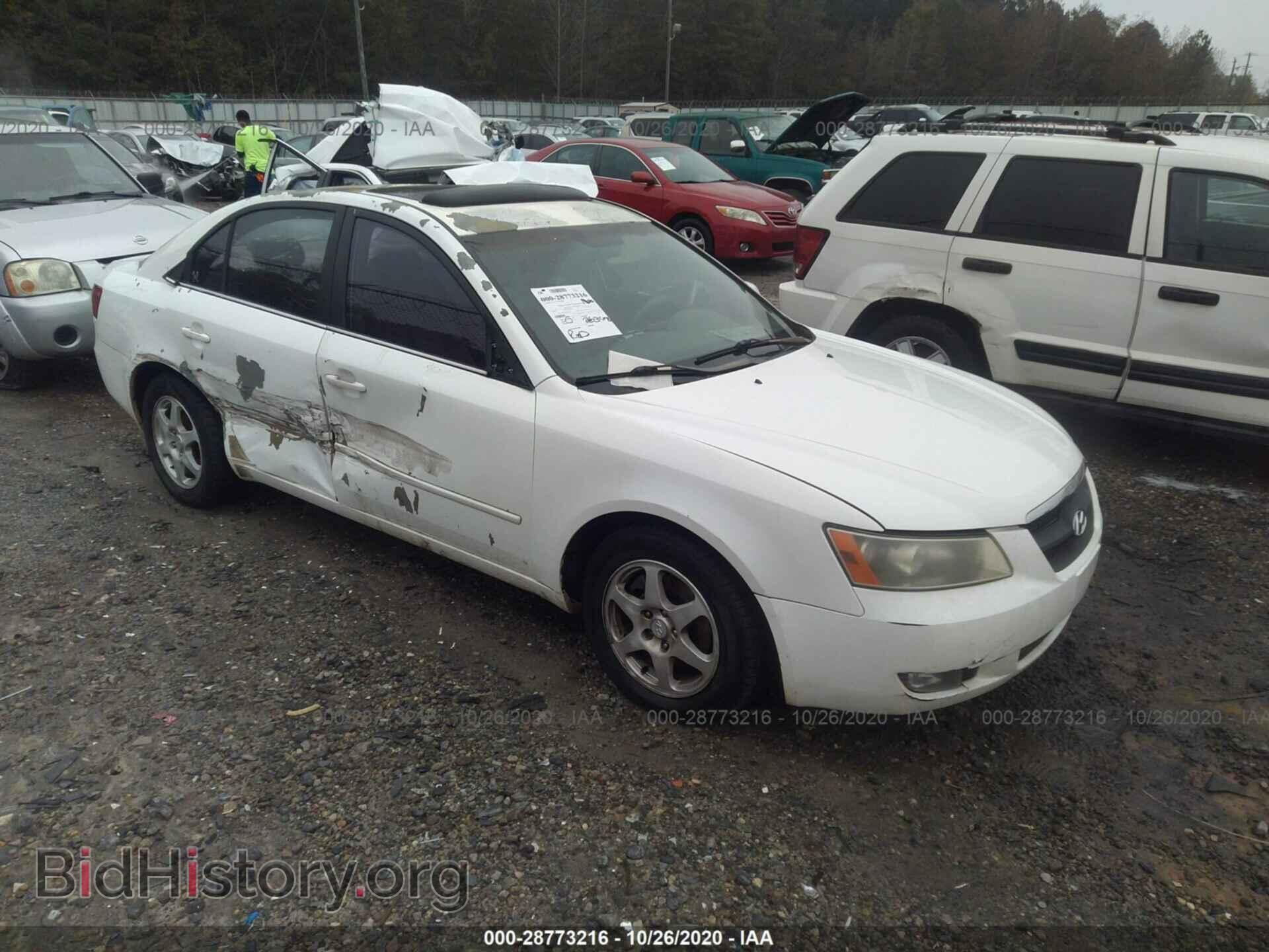 Photo 5NPEU46F06H144754 - HYUNDAI SONATA 2006