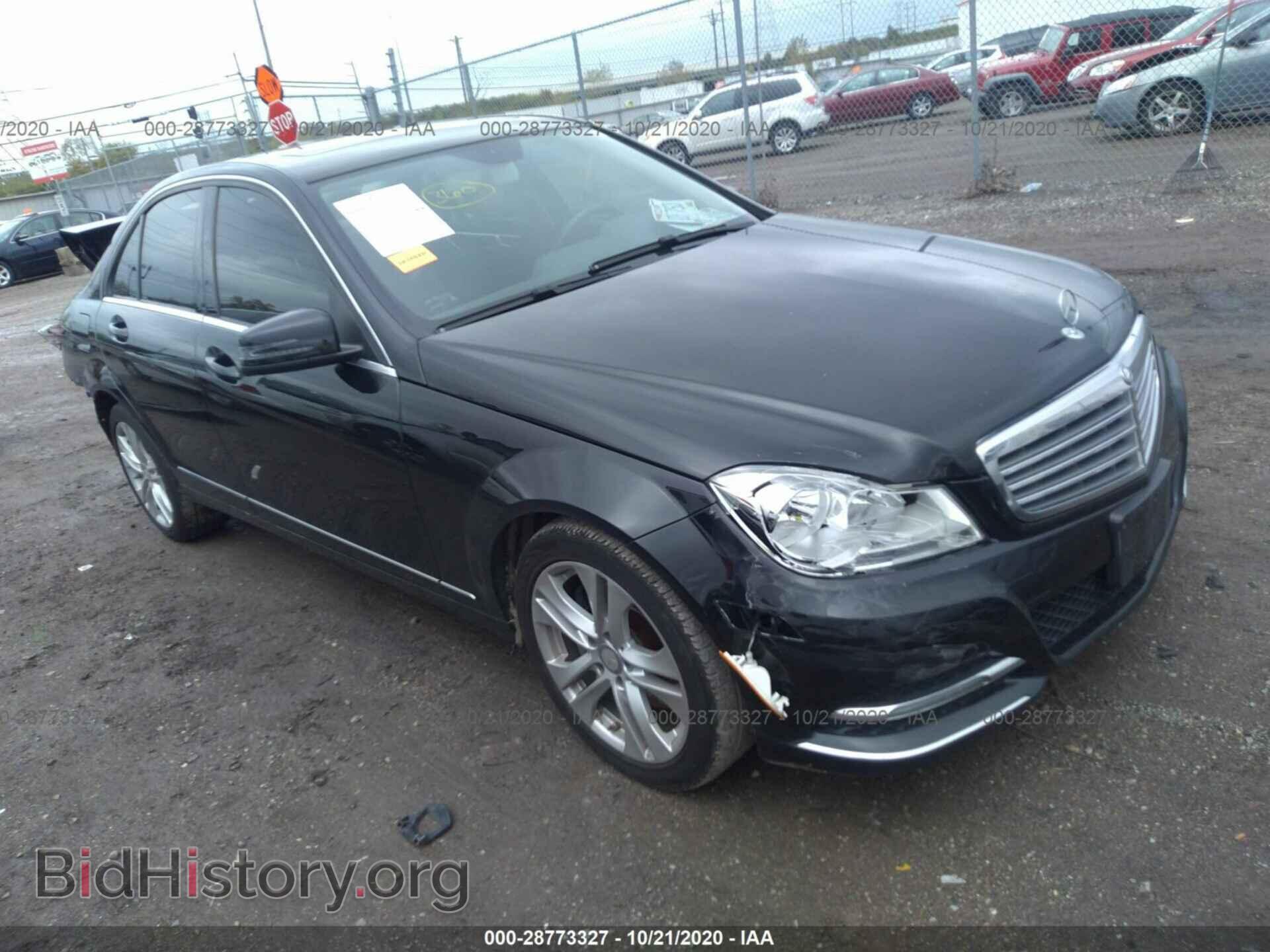 Photo WDDGF8AB3ER324063 - MERCEDES-BENZ C-CLASS 2014