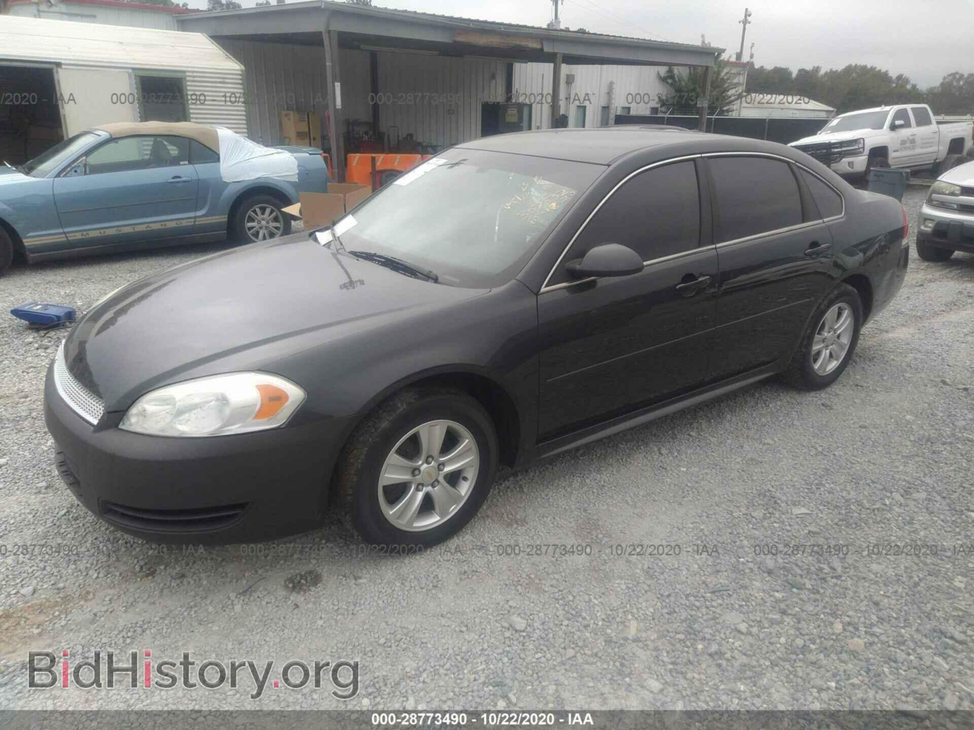 2013 CHEVROLET IMPALA - VIN: 2G1WF5E31D1179337 - Фото 2