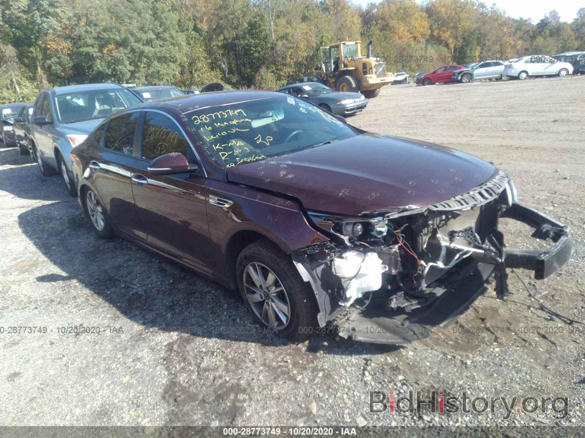 Photo 5XXGT4L36GG015310 - KIA OPTIMA 2016