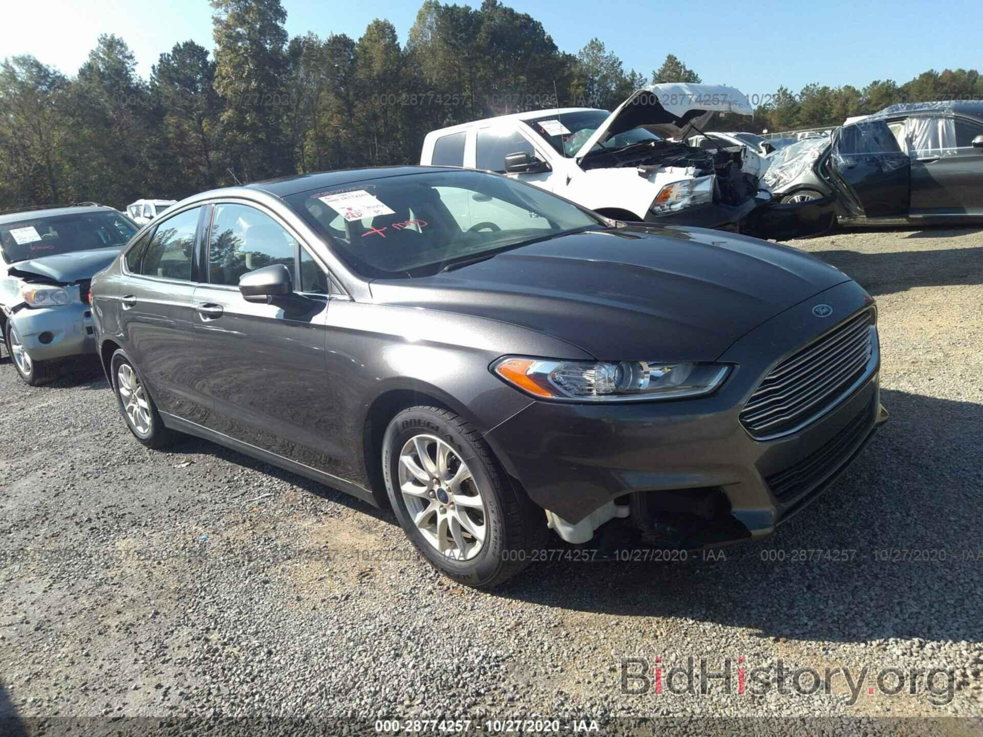 Фотография 3FA6P0G77GR376249 - FORD FUSION 2016