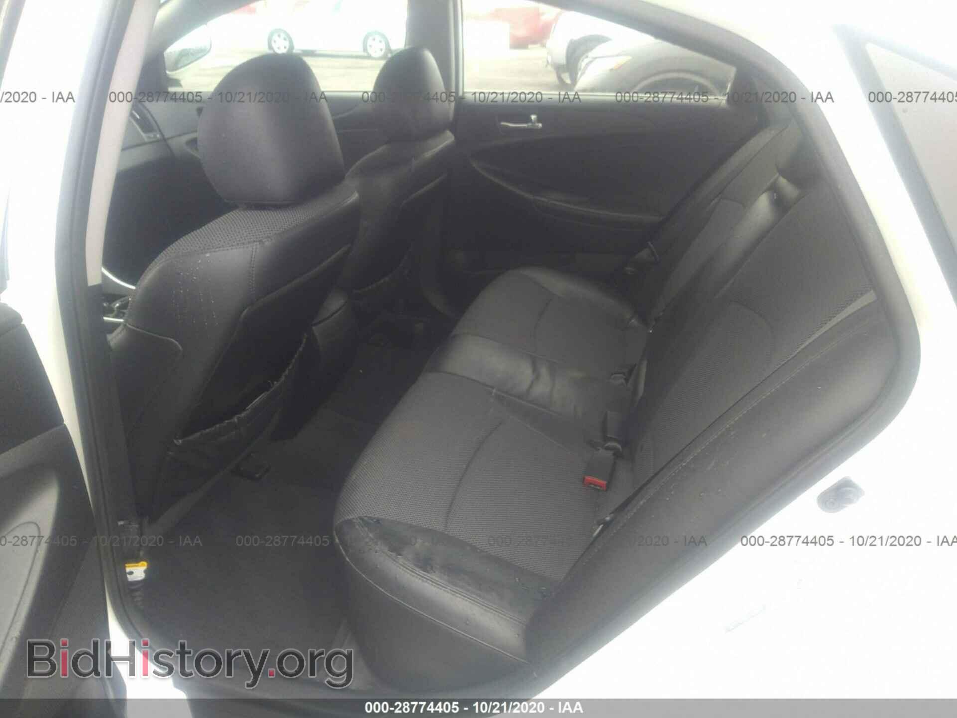 2012 HYUNDAI SONATA - VIN: 5NPEC4AB9CH409089 - Photo 8