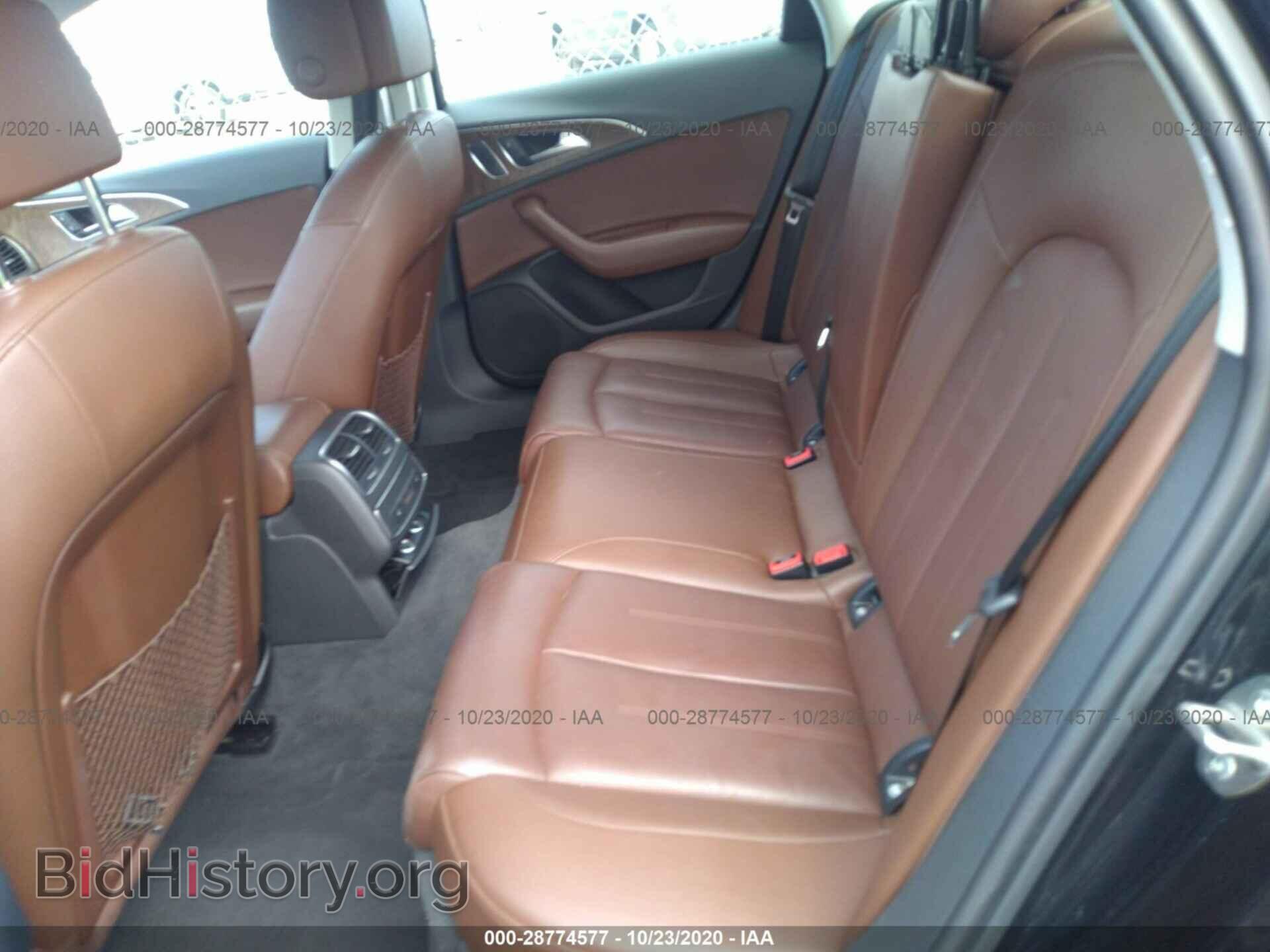 2014 AUDI A6 - VIN: WAUGFAFC4EN028248 - Фото 8