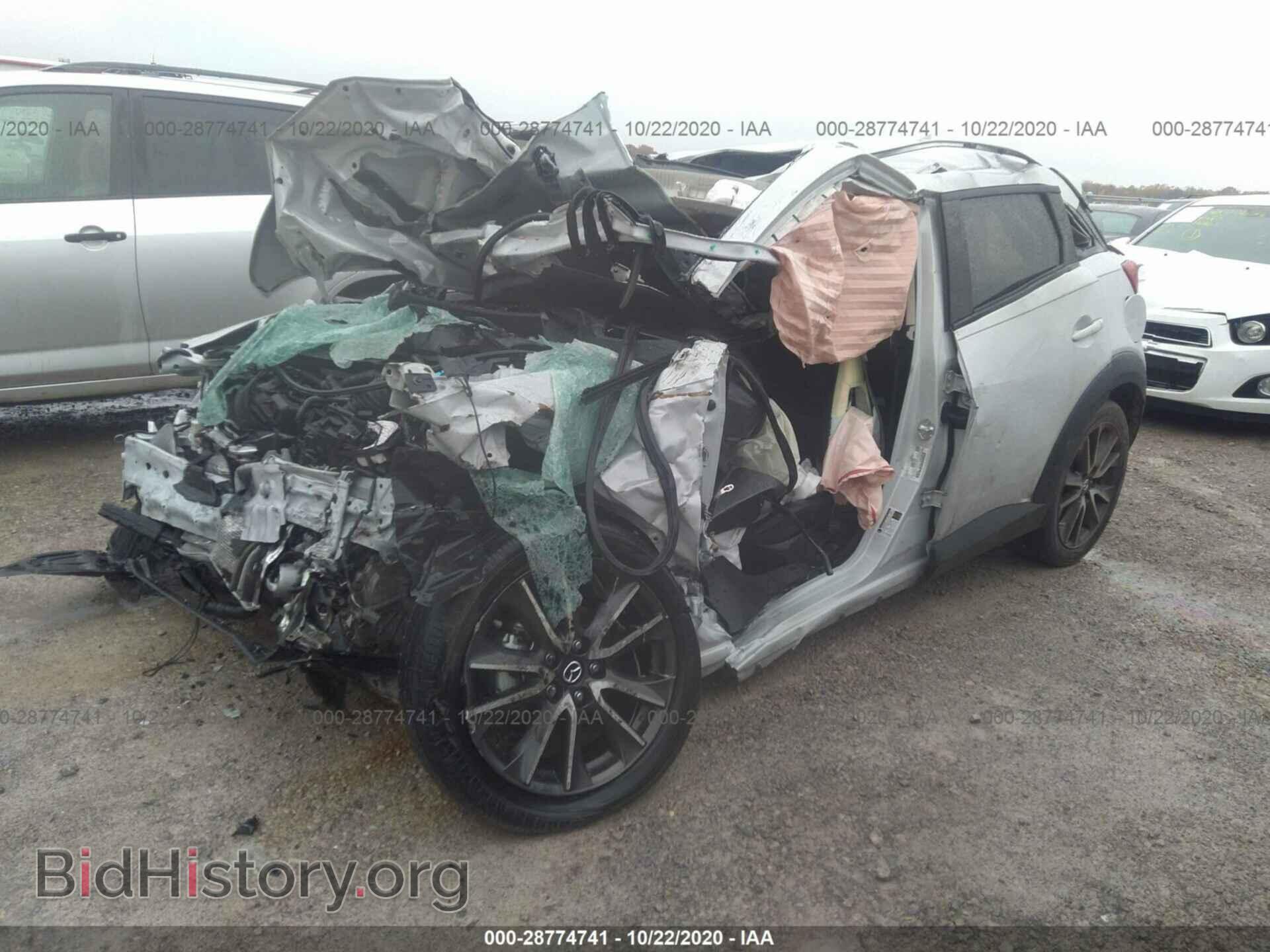 2017 MAZDA CX-3 - VIN: JM1DKDC74H0142567 - Фото 2
