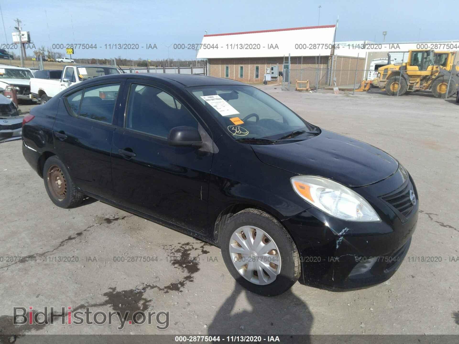 Фотография 3N1CN7AP1CL824005 - NISSAN VERSA 2012