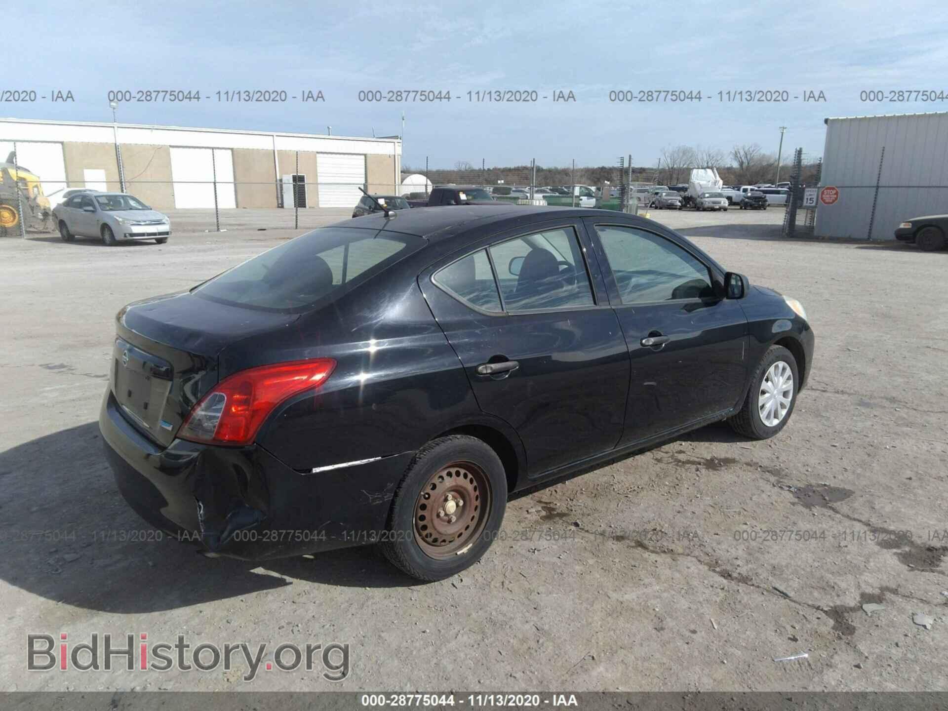 2012 NISSAN VERSA - VIN: 3N1CN7AP1CL824005 - Фото 4