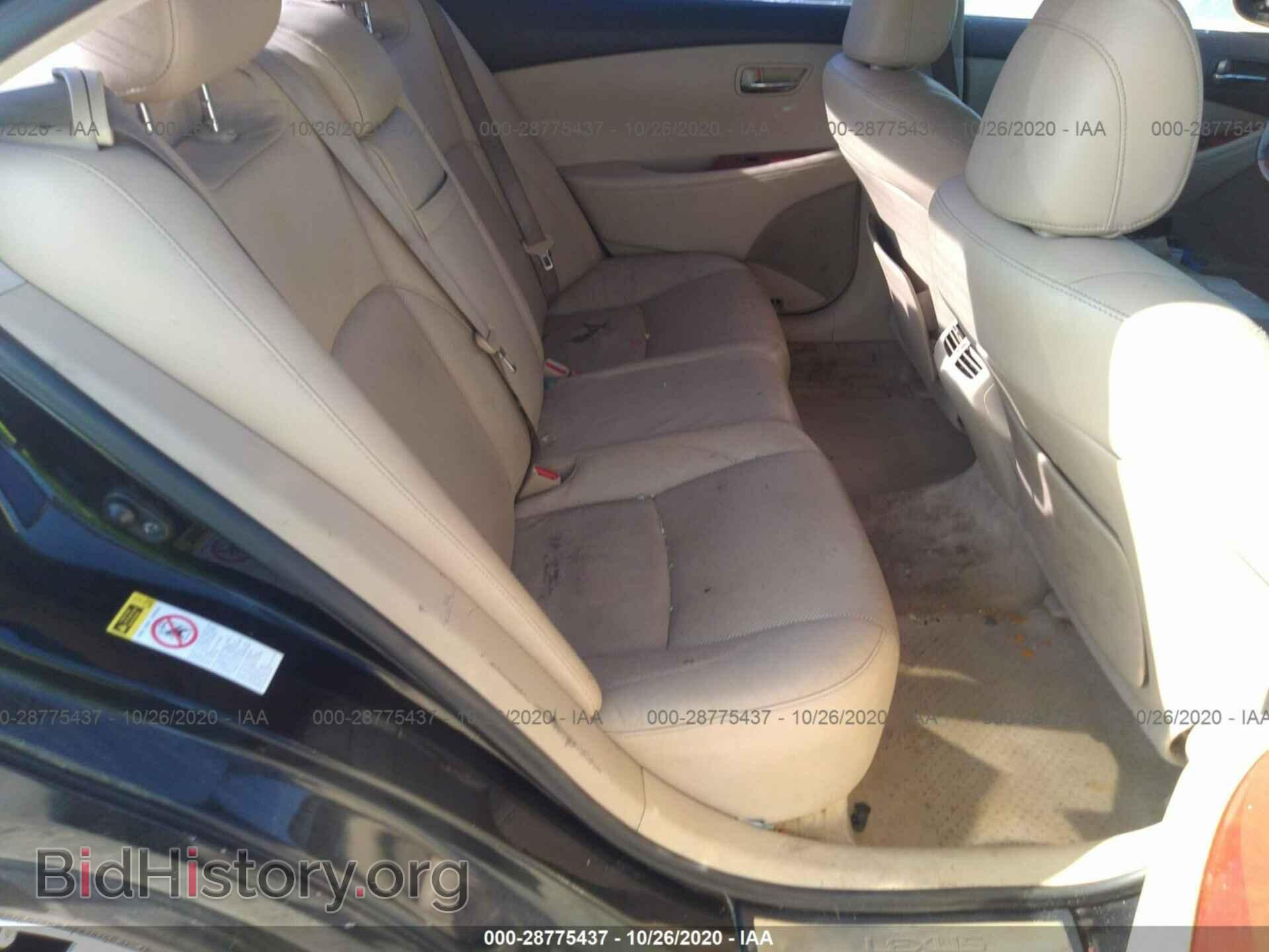 2007 LEXUS ES 350 - VIN: JTHBJ46G372130174 - Фото 8