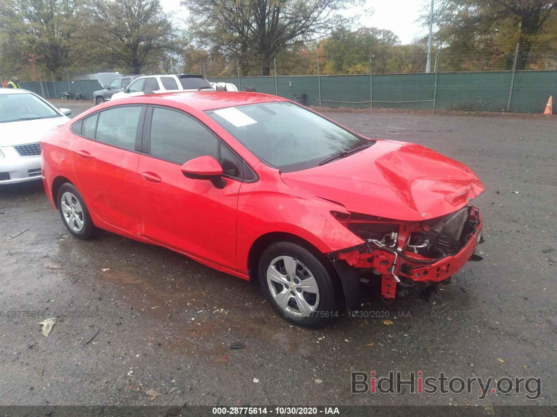 Photo 1G1BC5SM8J7240993 - CHEVROLET CRUZE 2018