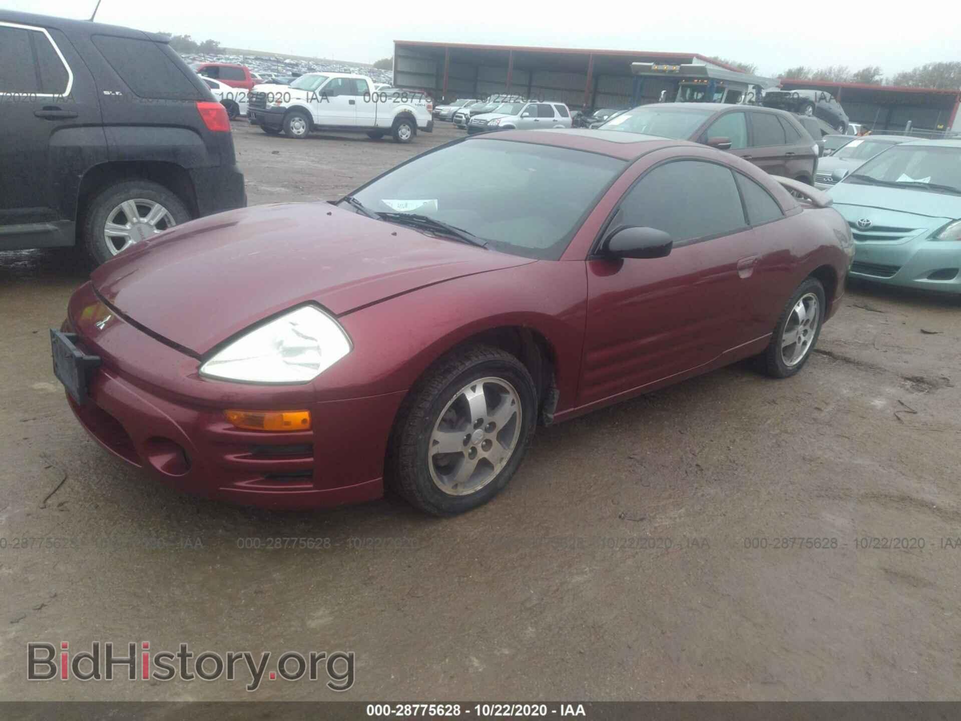 2003 MITSUBISHI ECLIPSE - VIN: 4A3AC44GX3E175483 - Фото 2