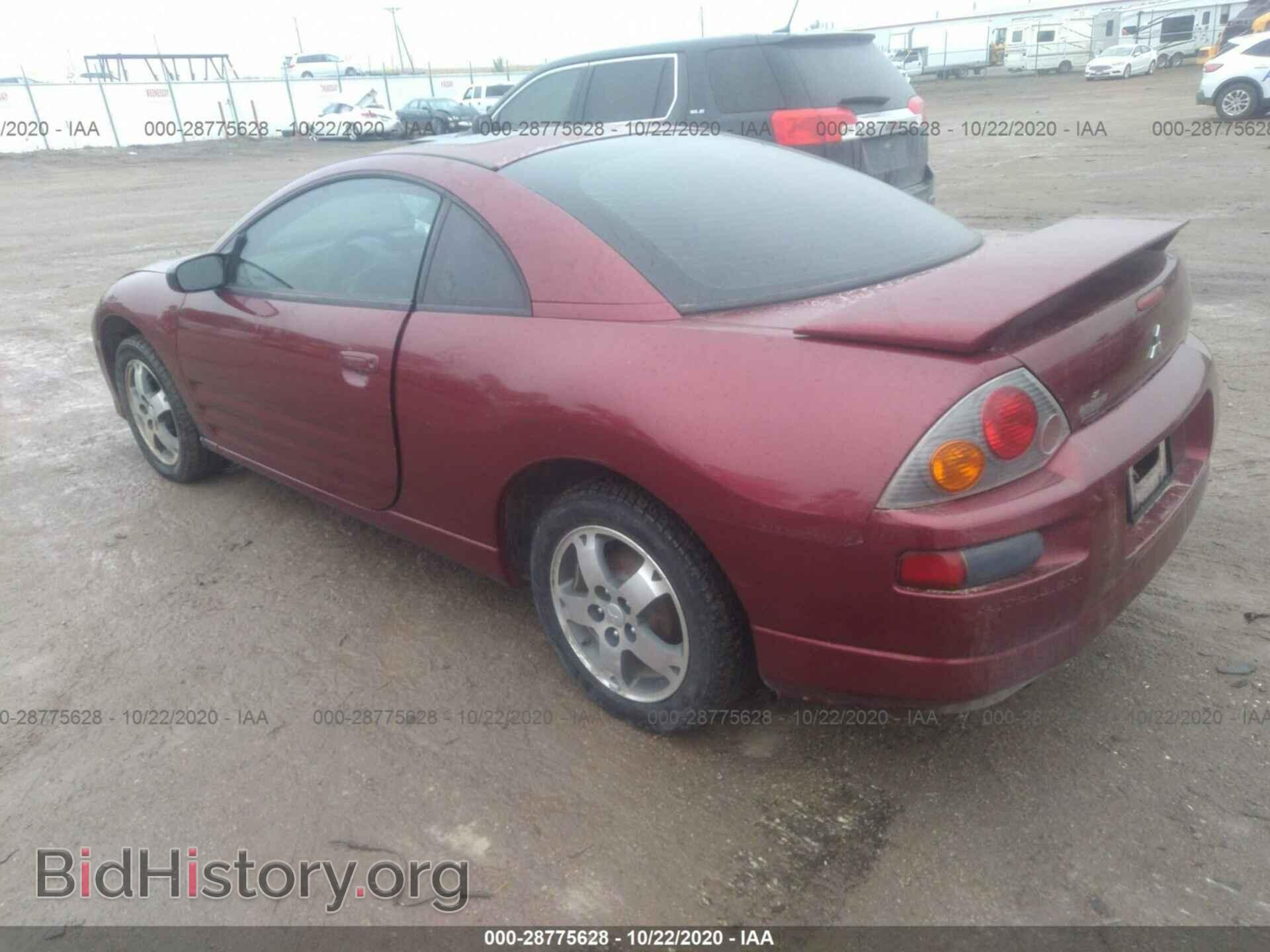 2003 MITSUBISHI ECLIPSE - VIN: 4A3AC44GX3E175483 - Фото 3