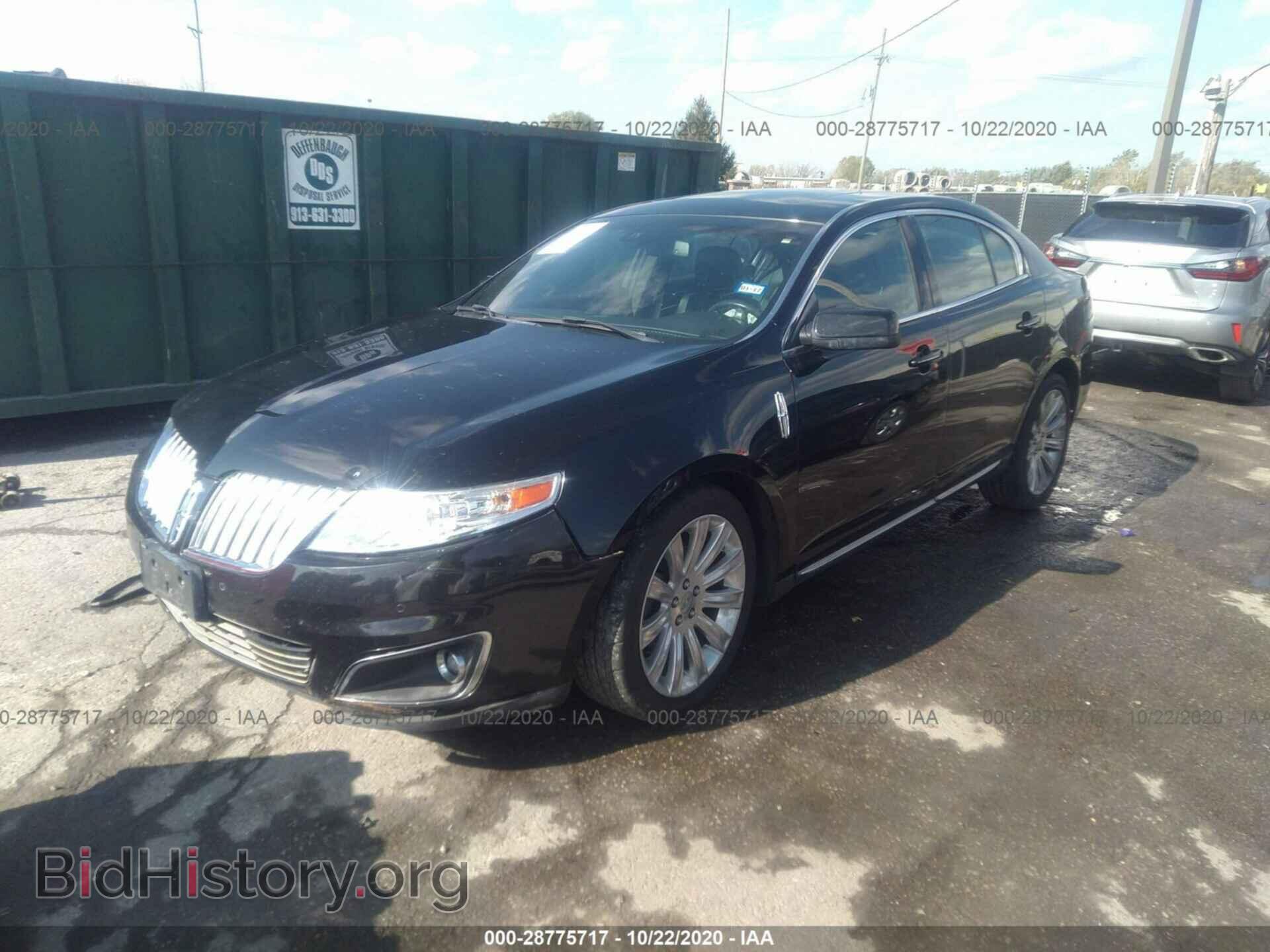 2012 LINCOLN MKS - VIN: 1LNHL9DR3CG806882 - Фото 2
