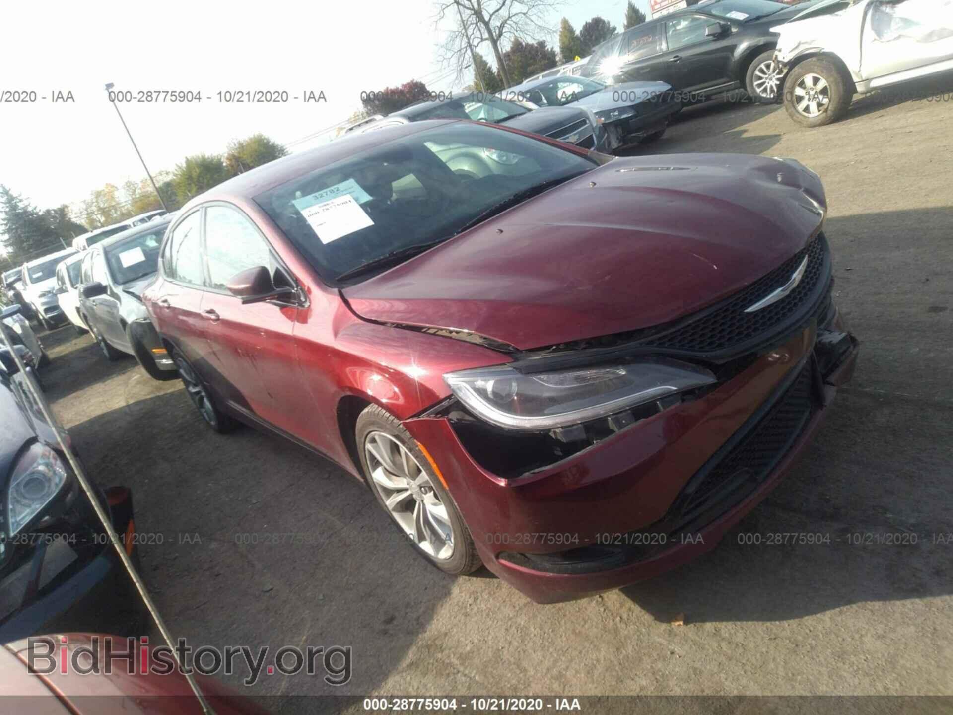 Фотография 1C3CCCDG0FN523175 - CHRYSLER 200 2015
