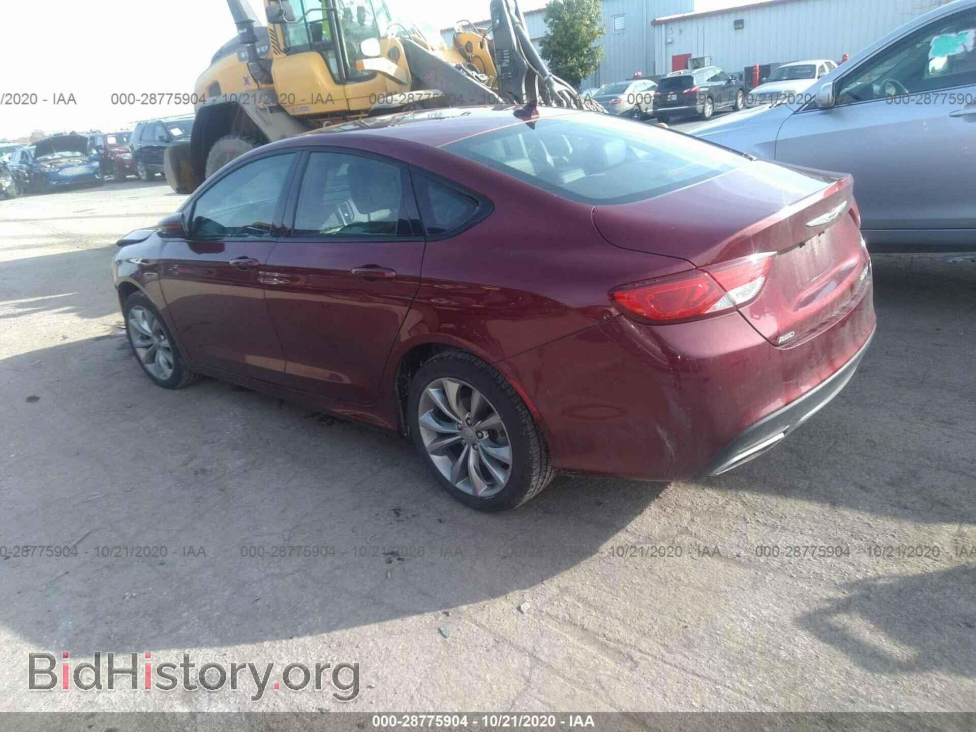 2015 CHRYSLER 200 - VIN: 1C3CCCDG0FN523175 - Фото 3