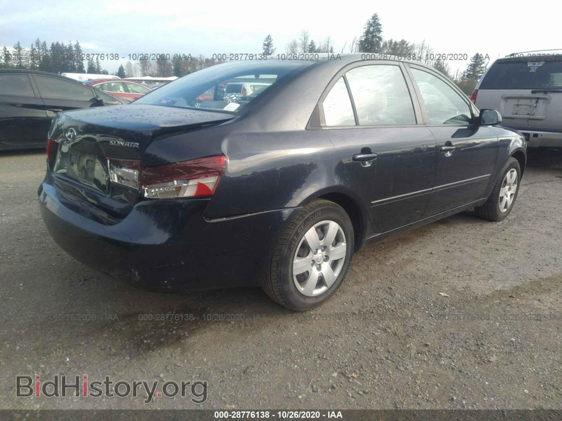 2007 HYUNDAI SONATA - VIN: 5NPET46C27H199412 - Фото 4