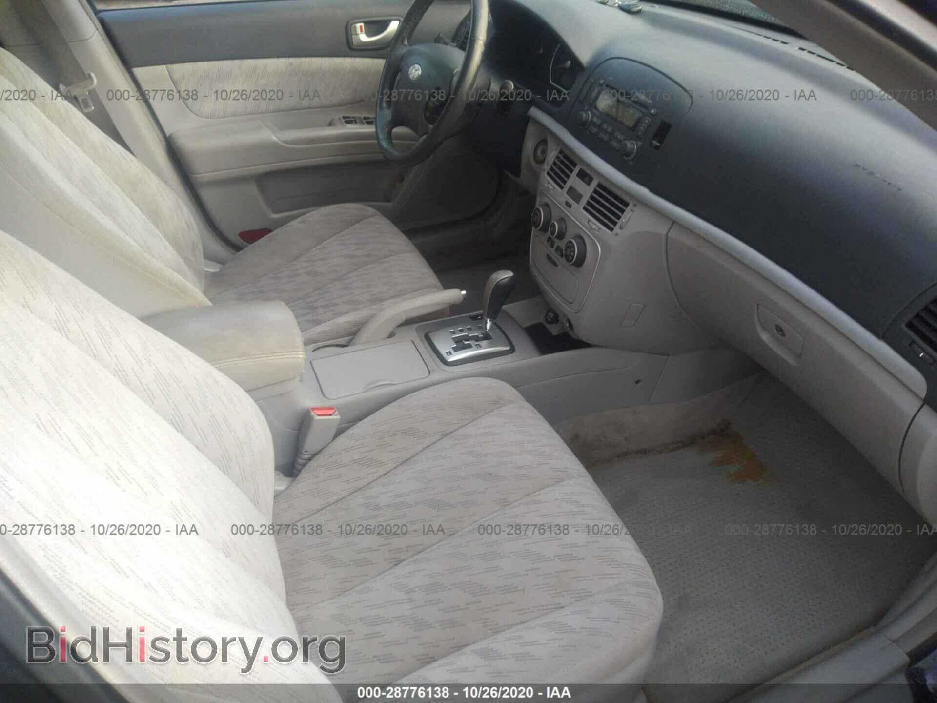 2007 HYUNDAI SONATA - VIN: 5NPET46C27H199412 - Фото 5
