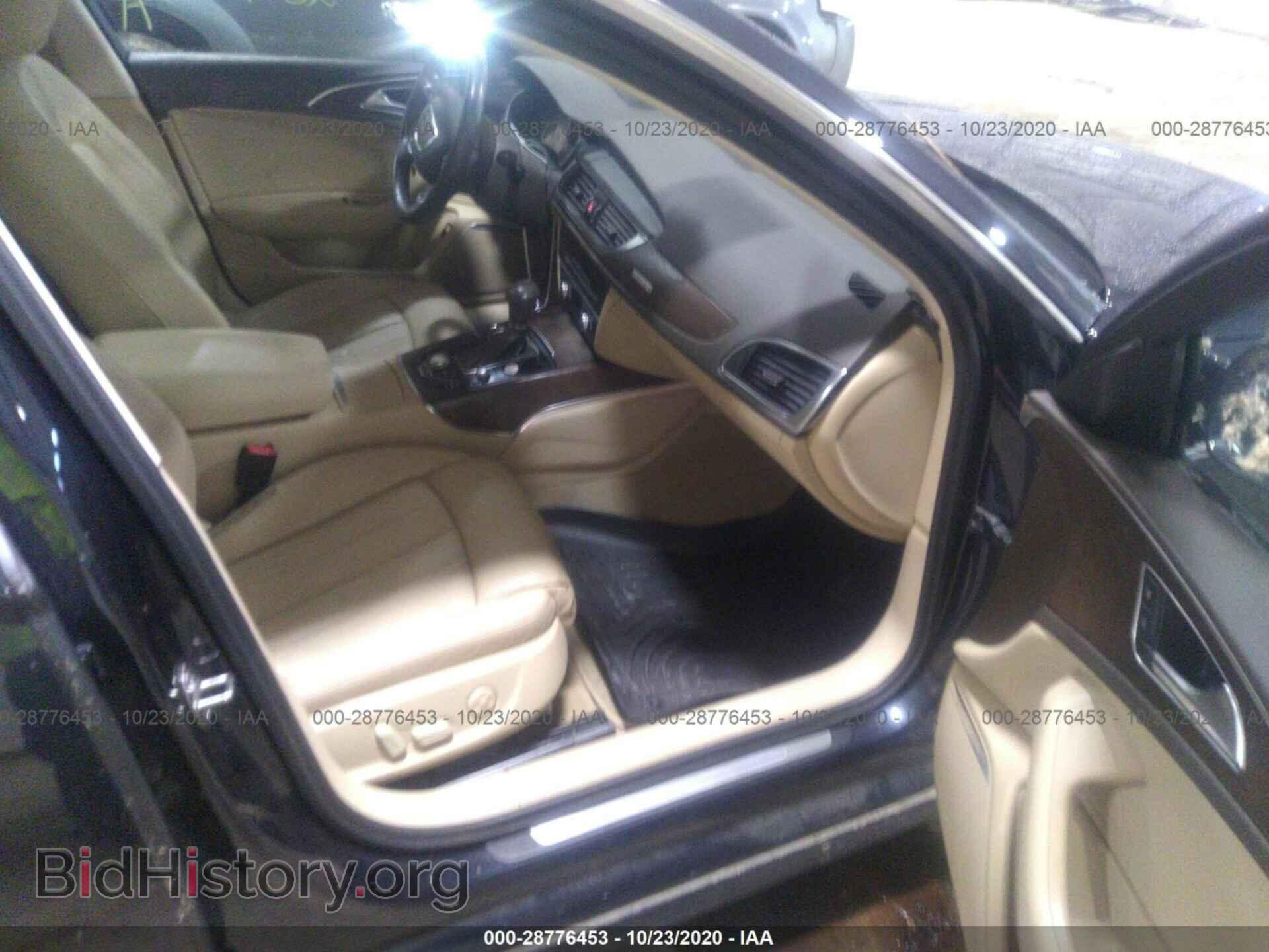 2013 AUDI A6 - VIN: WAUJGAFC7DN005726 - Фото 5