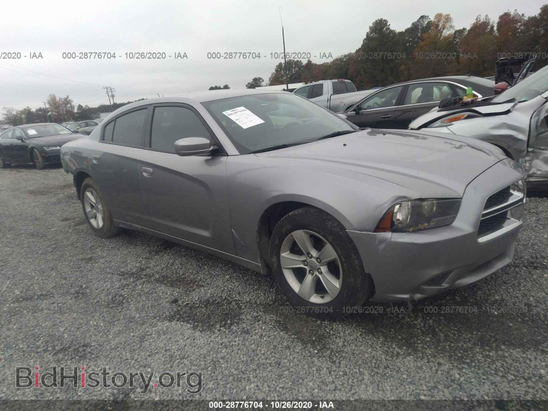 Photo 2C3CDXBG4EH309014 - DODGE CHARGER 2014