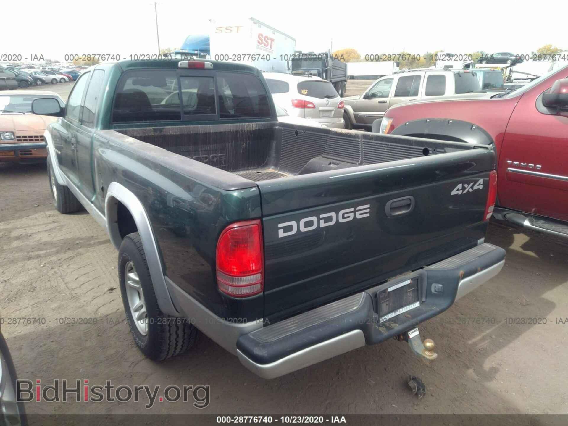 2002 DODGE DAKOTA - VIN: 1B7GG42N92S540710 - Фото 3