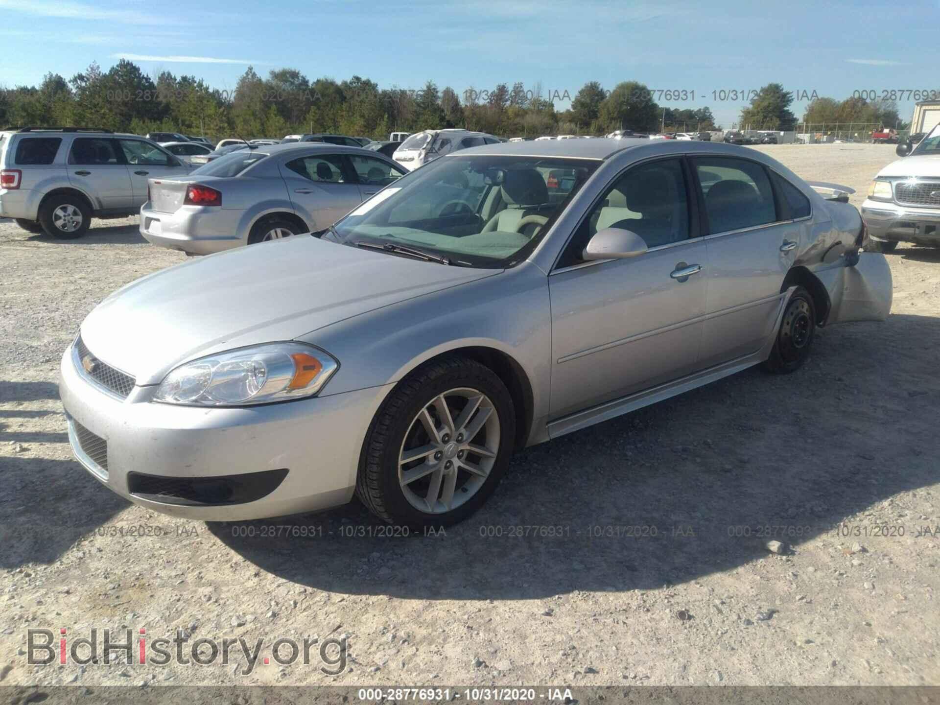 2012 CHEVROLET IMPALA - VIN: 2G1WC5E35C1196469 - Фото 2