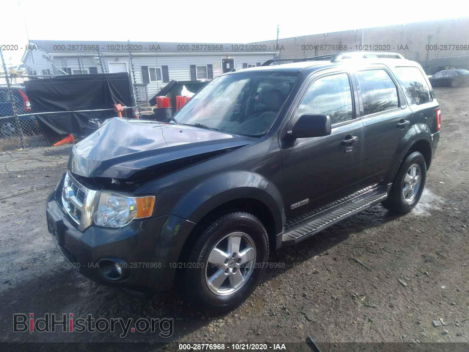 2008 FORD ESCAPE - VIN: 1FMCU03Z38KD56630 - Фото 2