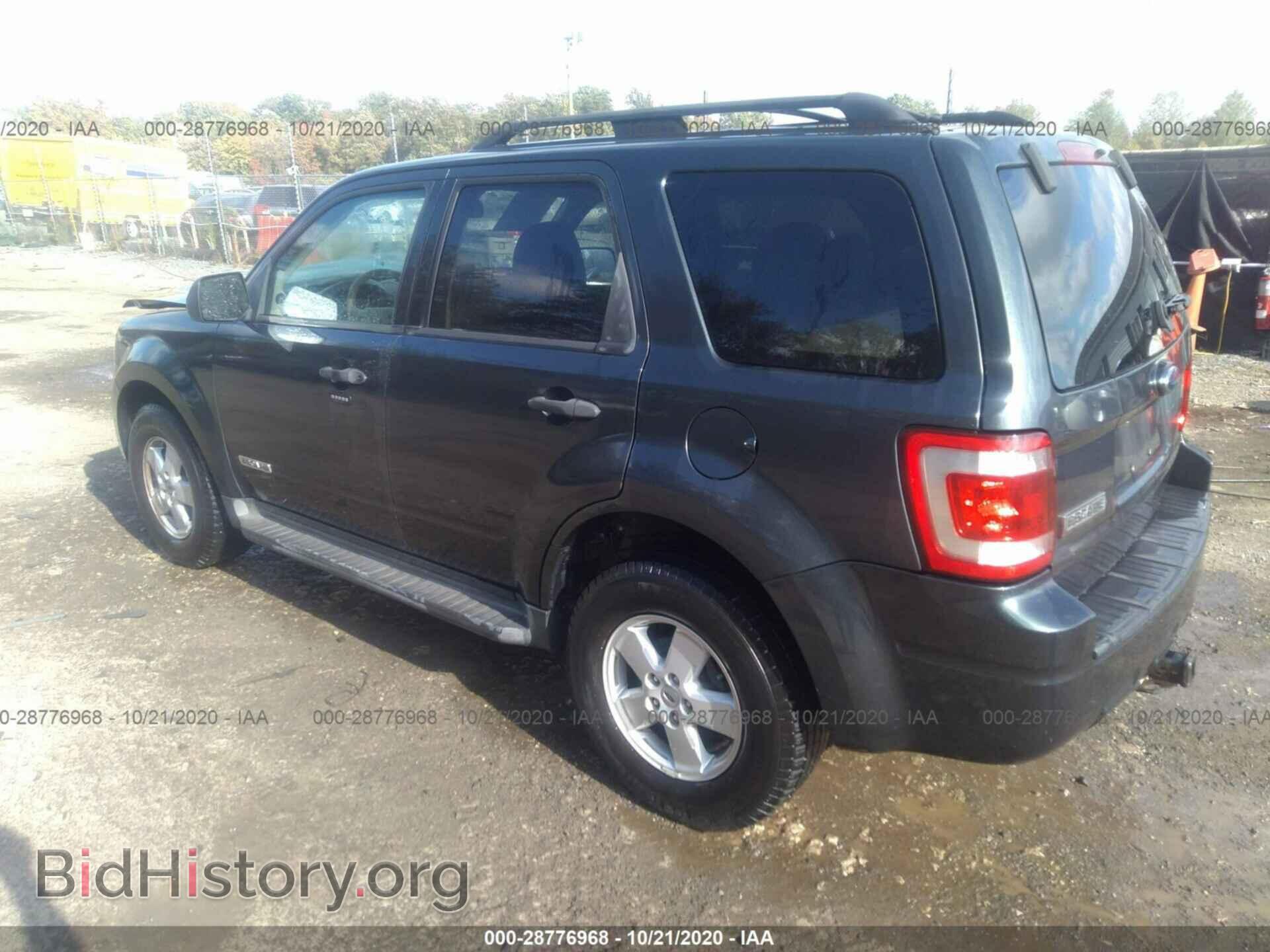 2008 FORD ESCAPE - VIN: 1FMCU03Z38KD56630 - Фото 3