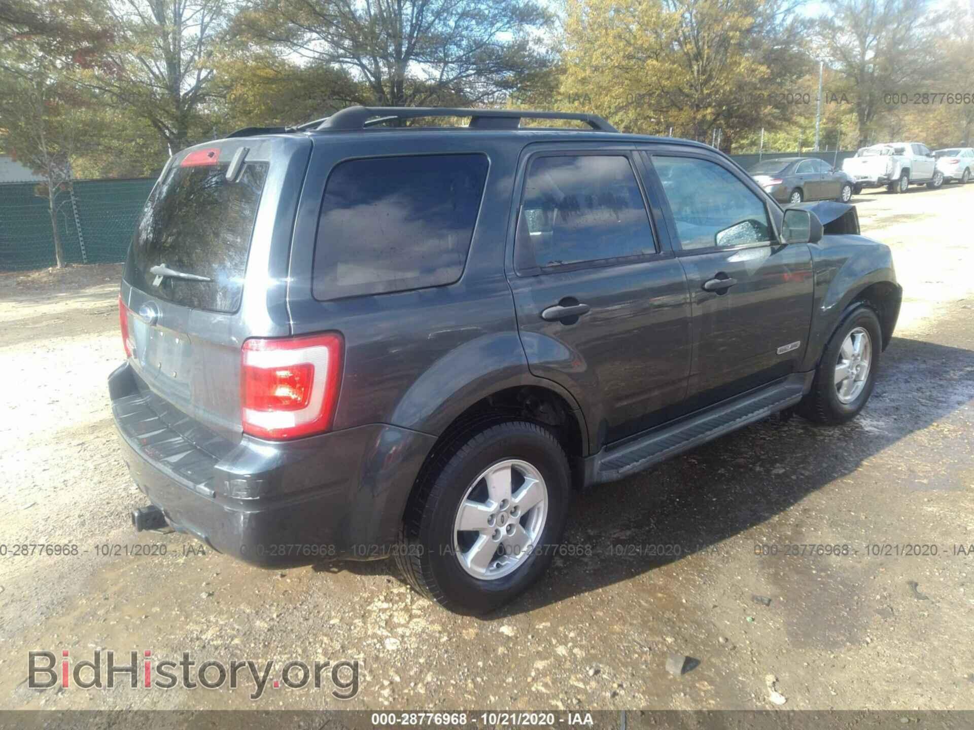 2008 FORD ESCAPE - VIN: 1FMCU03Z38KD56630 - Фото 4