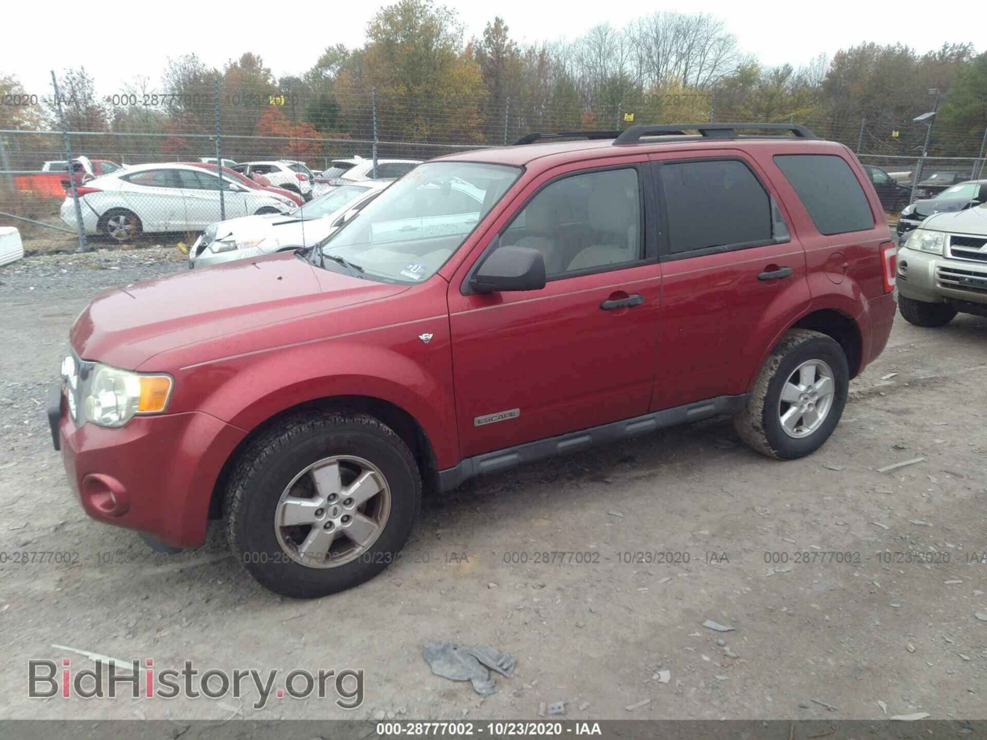 2008 FORD ESCAPE - VIN: 1FMCU03168KE09623 - Photo 2