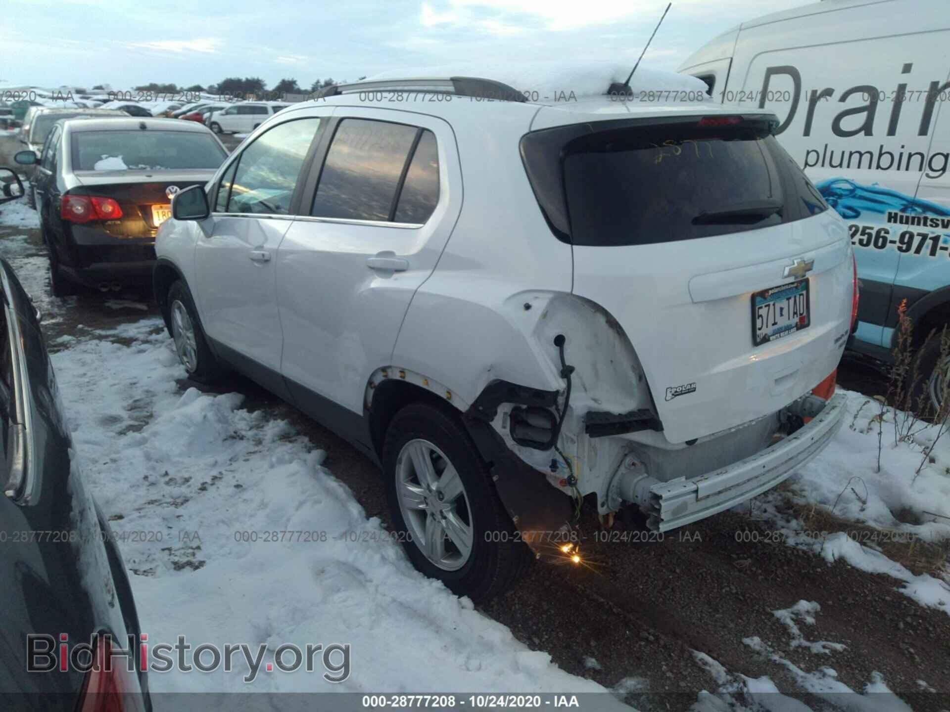 2015 CHEVROLET TRAX - VIN: KL7CJRSB1FB072123 - Фото 3