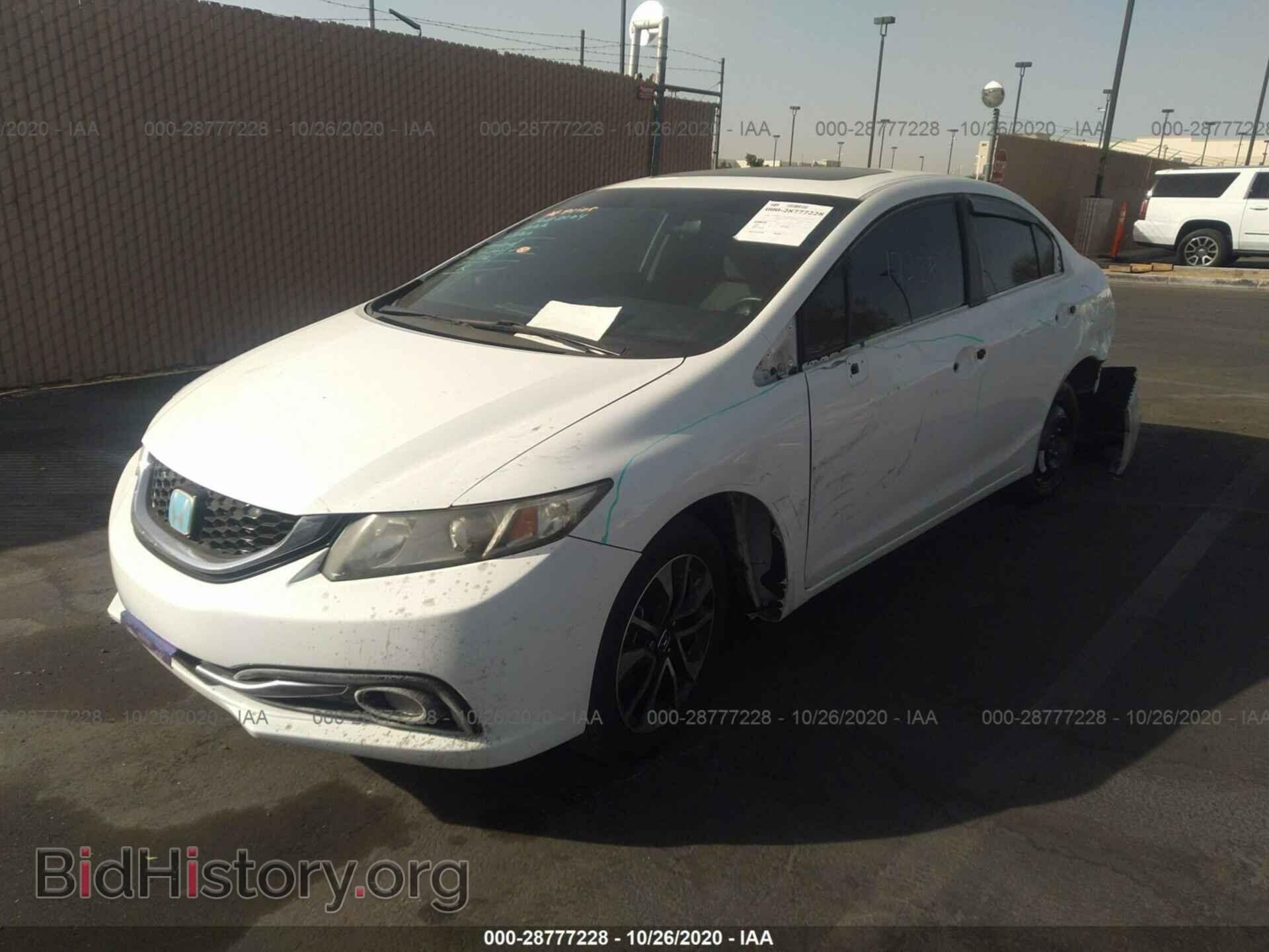 2013 HONDA CIVIC SDN - VIN: 19XFB2F88DE220576 - Фото 2